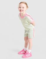 adidas Originals Girls' Firebird T-Shirt/Shorts Set Infant