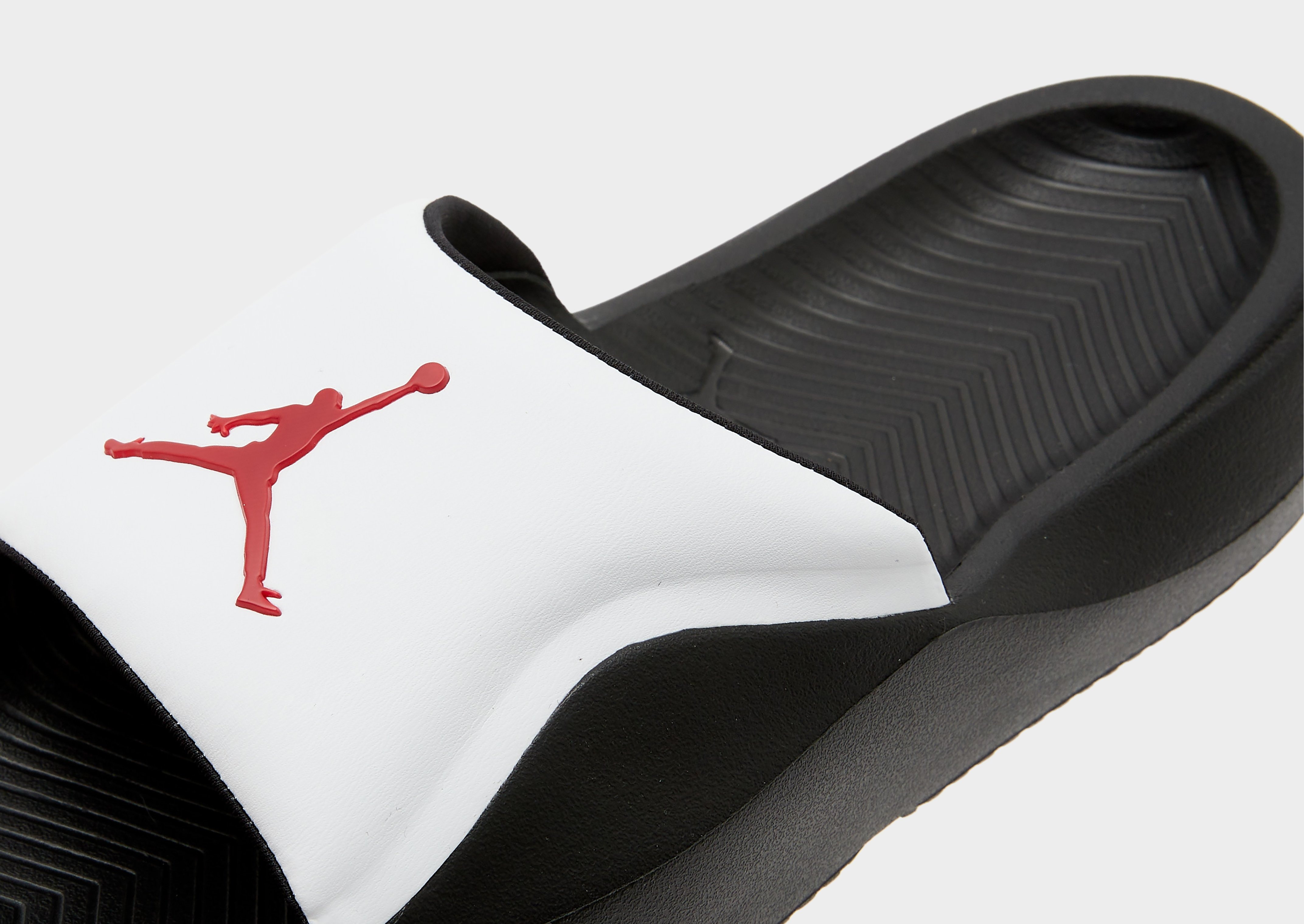 Jordan Franchise Slide White Black Gym Red (GS) — photo 4