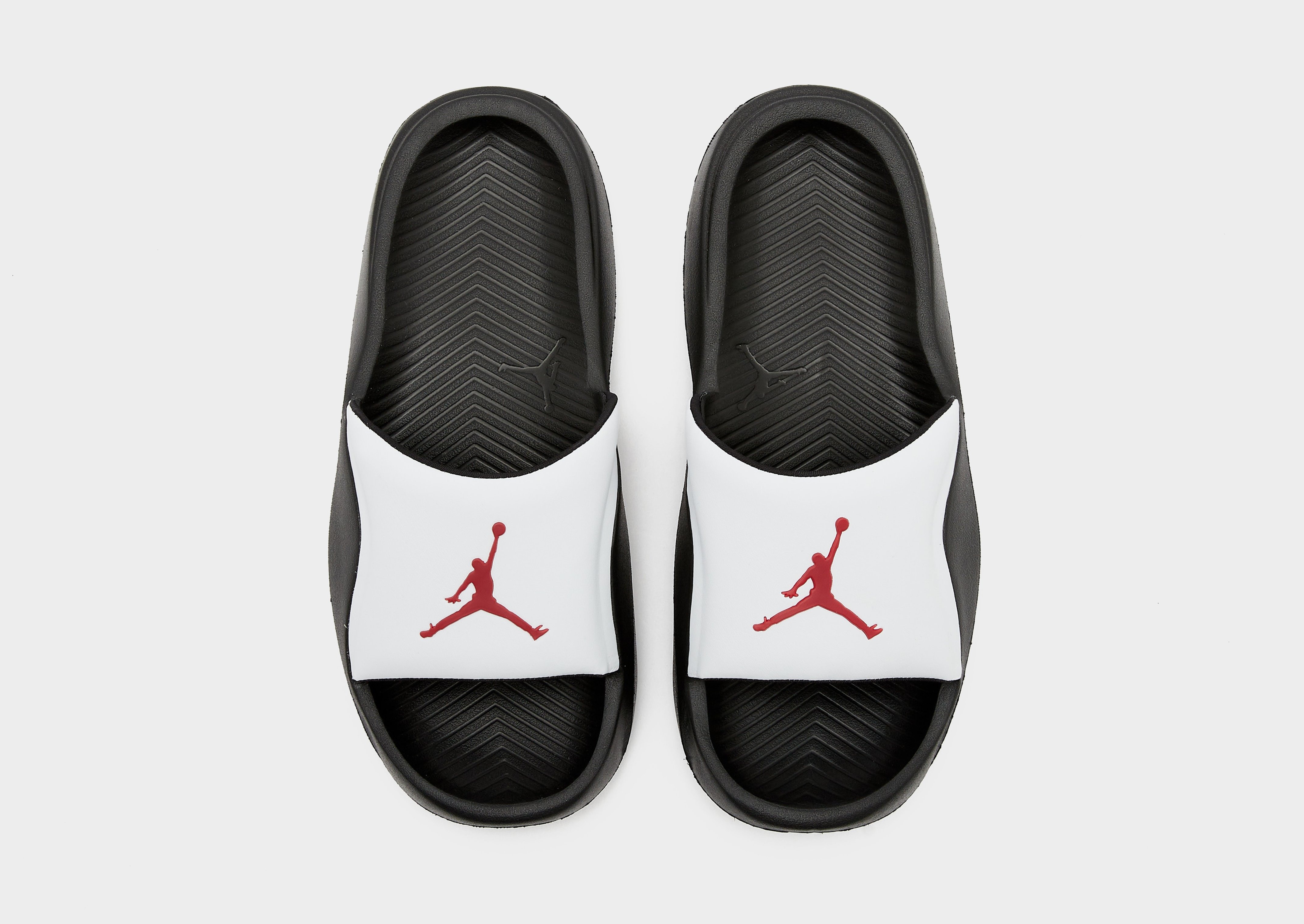 Jordan Franchise Slide White Black Gym Red (GS) — photo 5