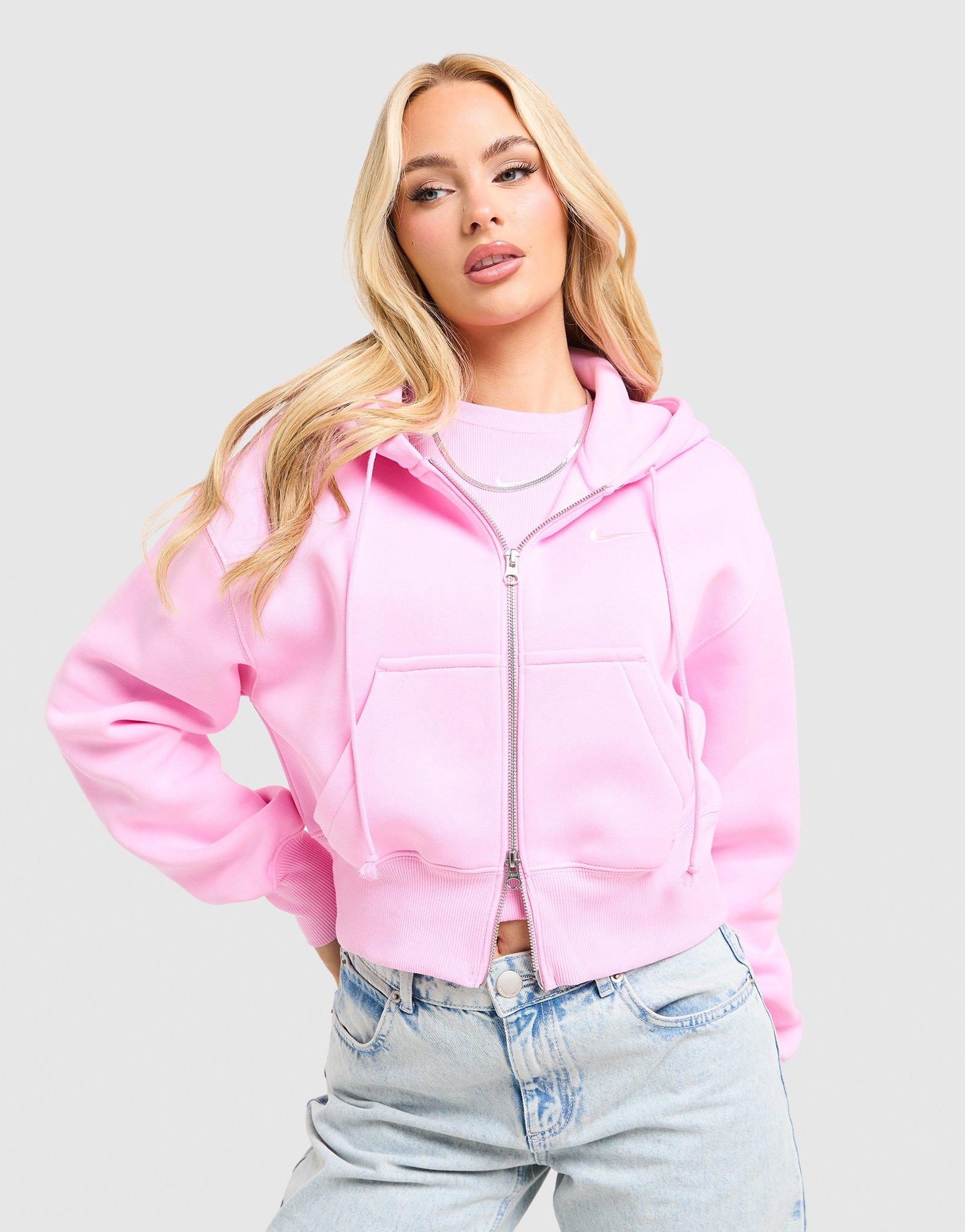 Nike Phoenix Crop Full Zip Hoodie