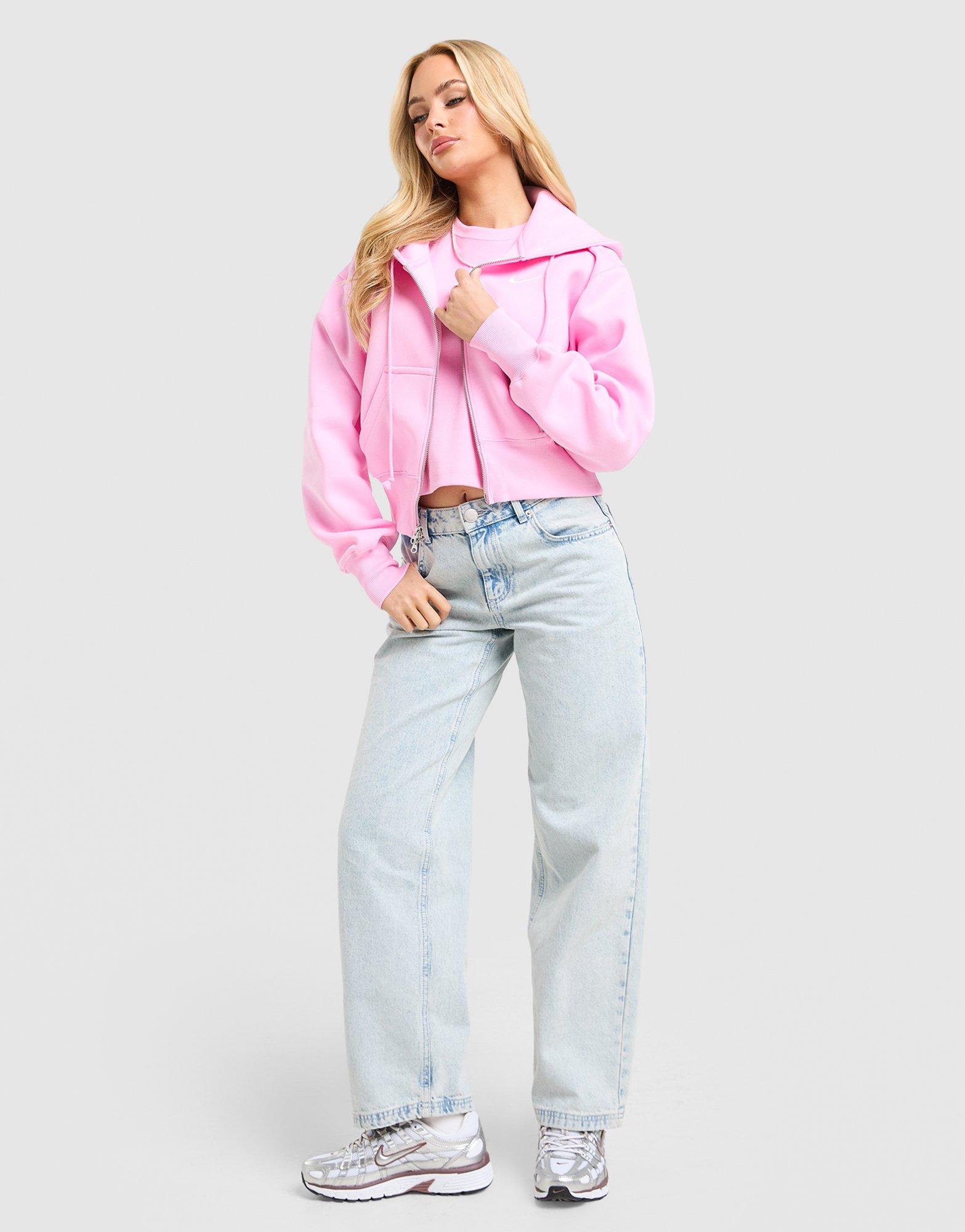 Nike Phoenix Crop Full Zip Hoodie