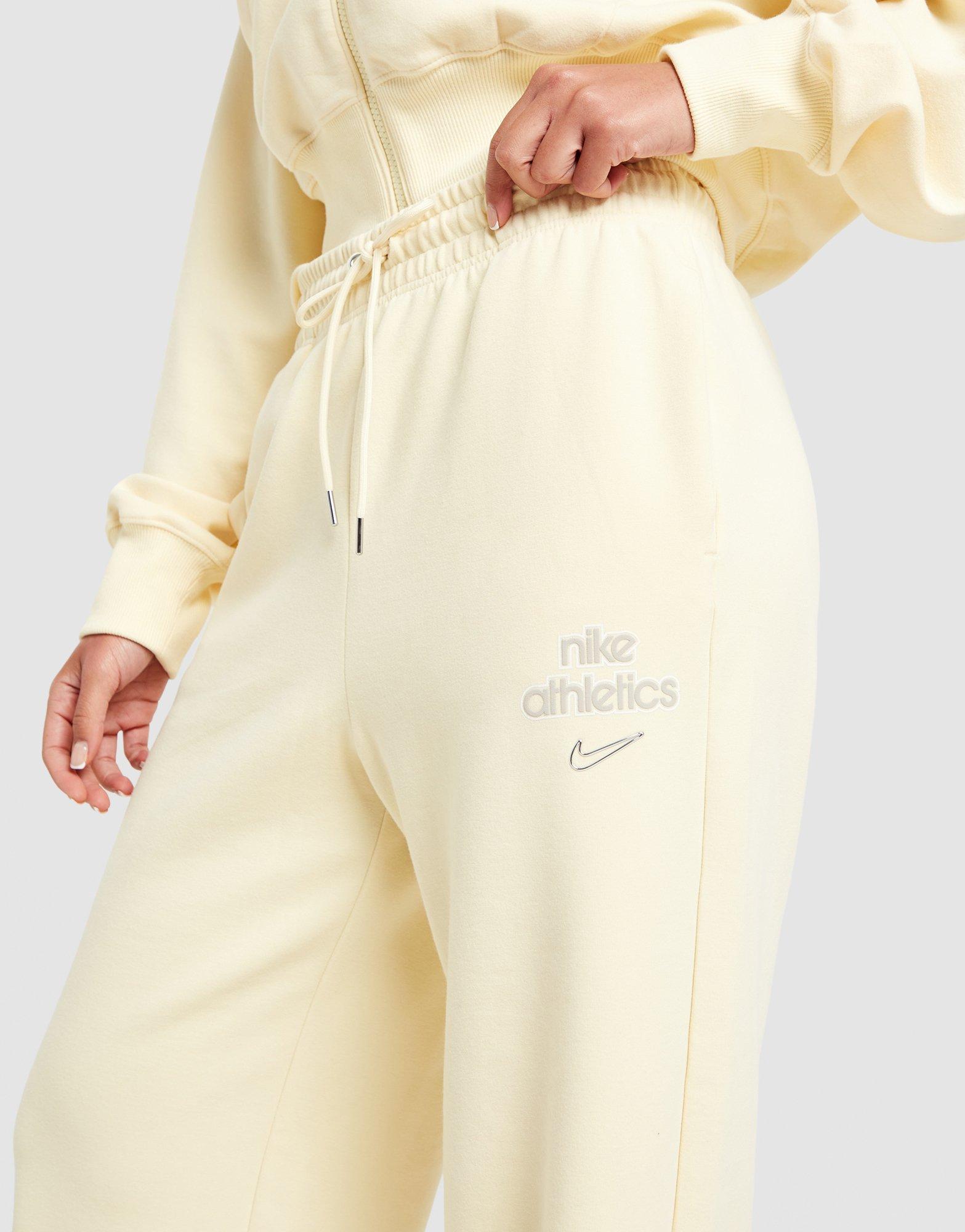 Nike Phoenix Fleece Graphic Swoosh Wide Leg Joggers