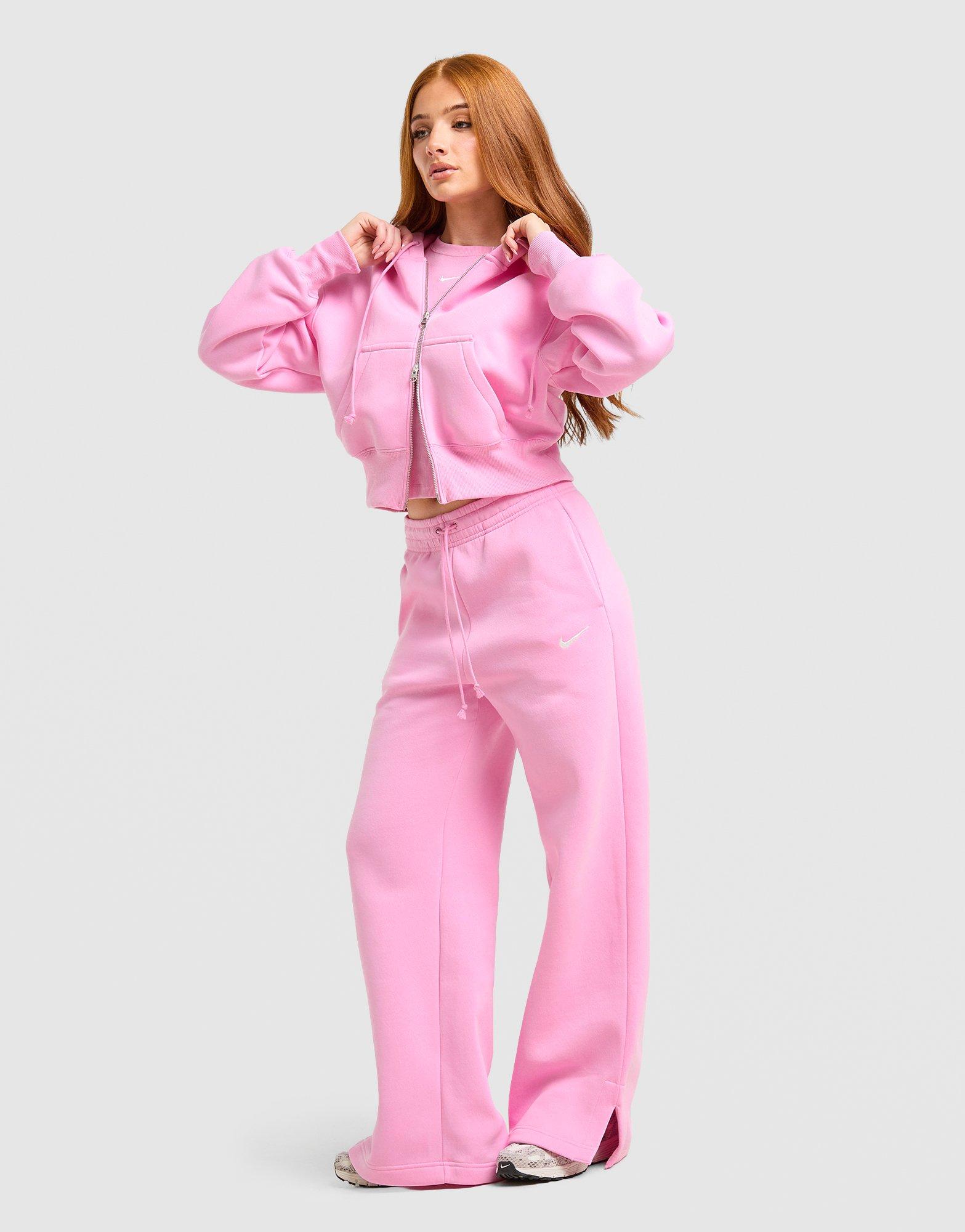 Nike Phoenix Fleece Wide Leg Jogginghose Damen