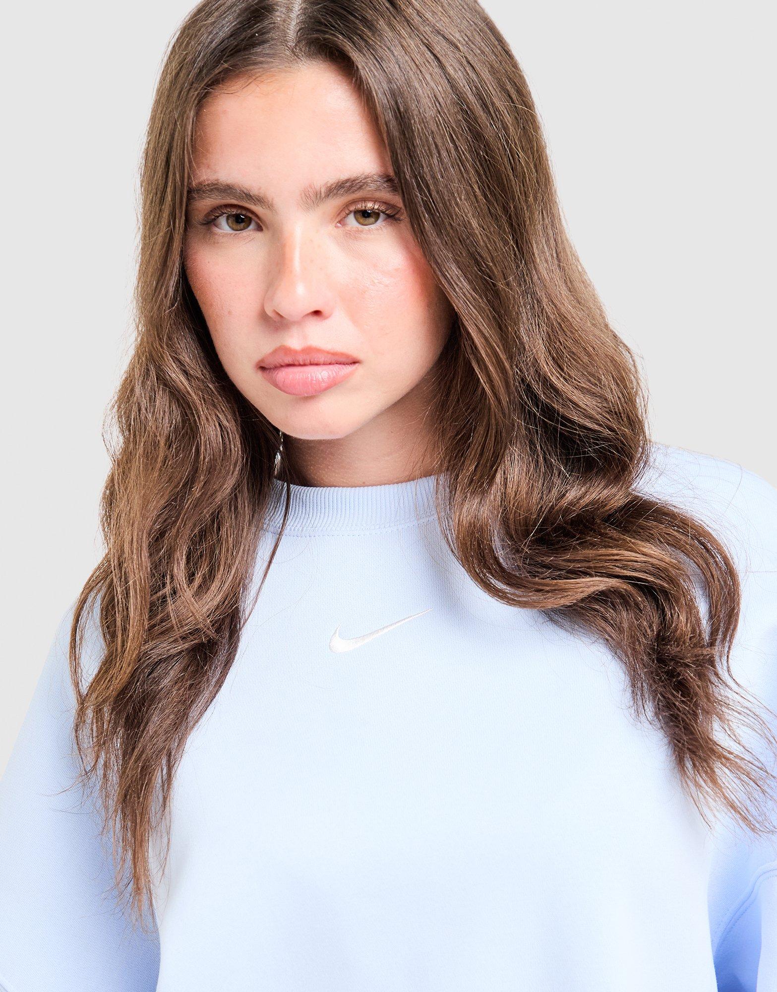 Nike Phoenix Crop Oversized Crew Sweatshirt