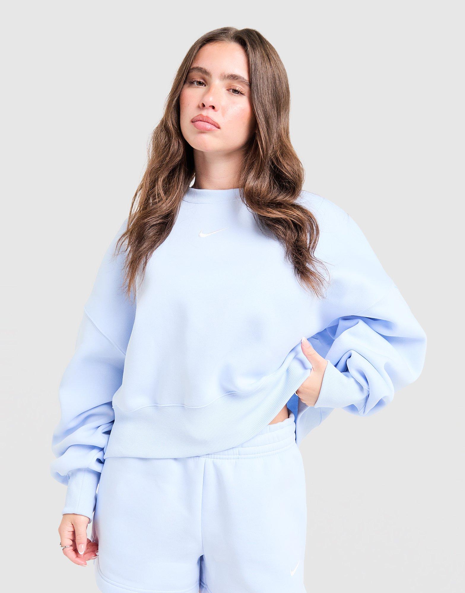 Nike Felpa Crop Phoenix Crew Oversize
