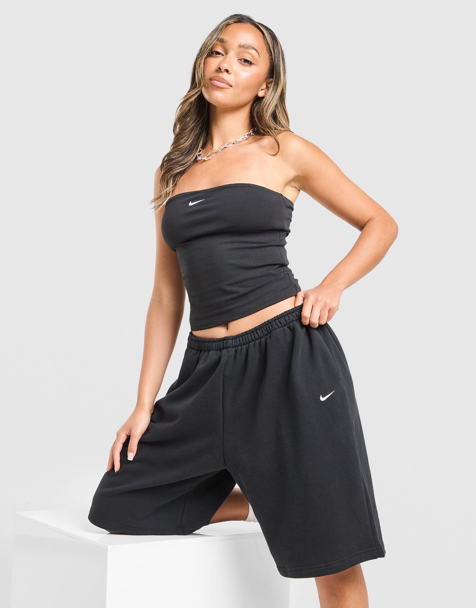Black Nike Sportswear Tube Top | JD Sports UK