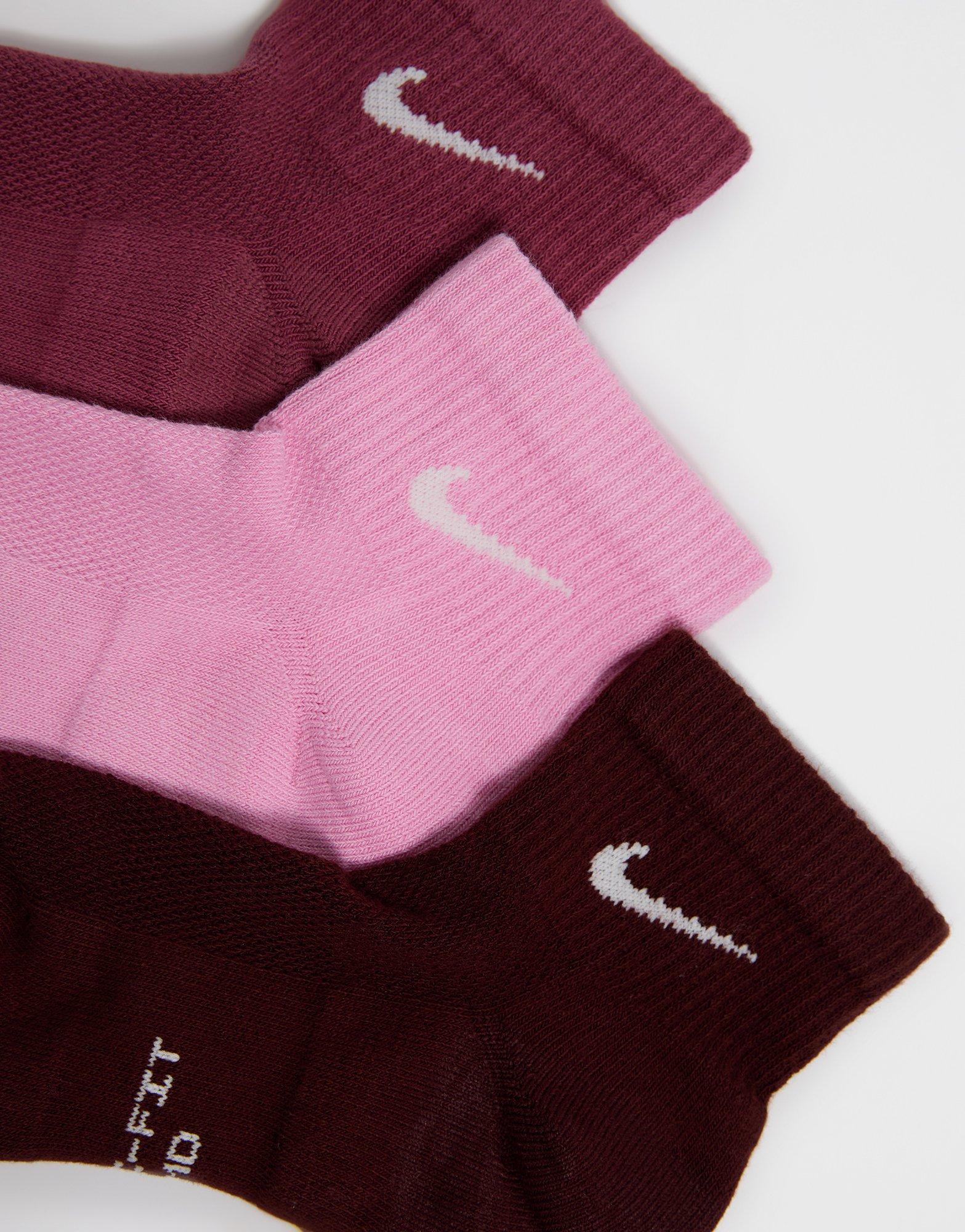 Nike 3-Pack Elevated 1/4 Socks