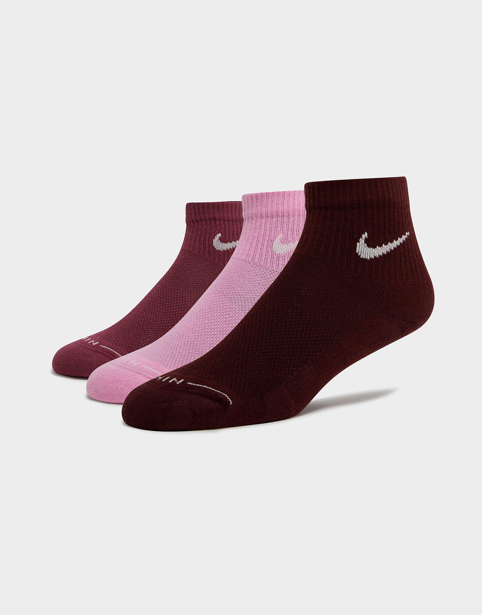 Nike Paquete de 3 calcetines Elevated 1/4