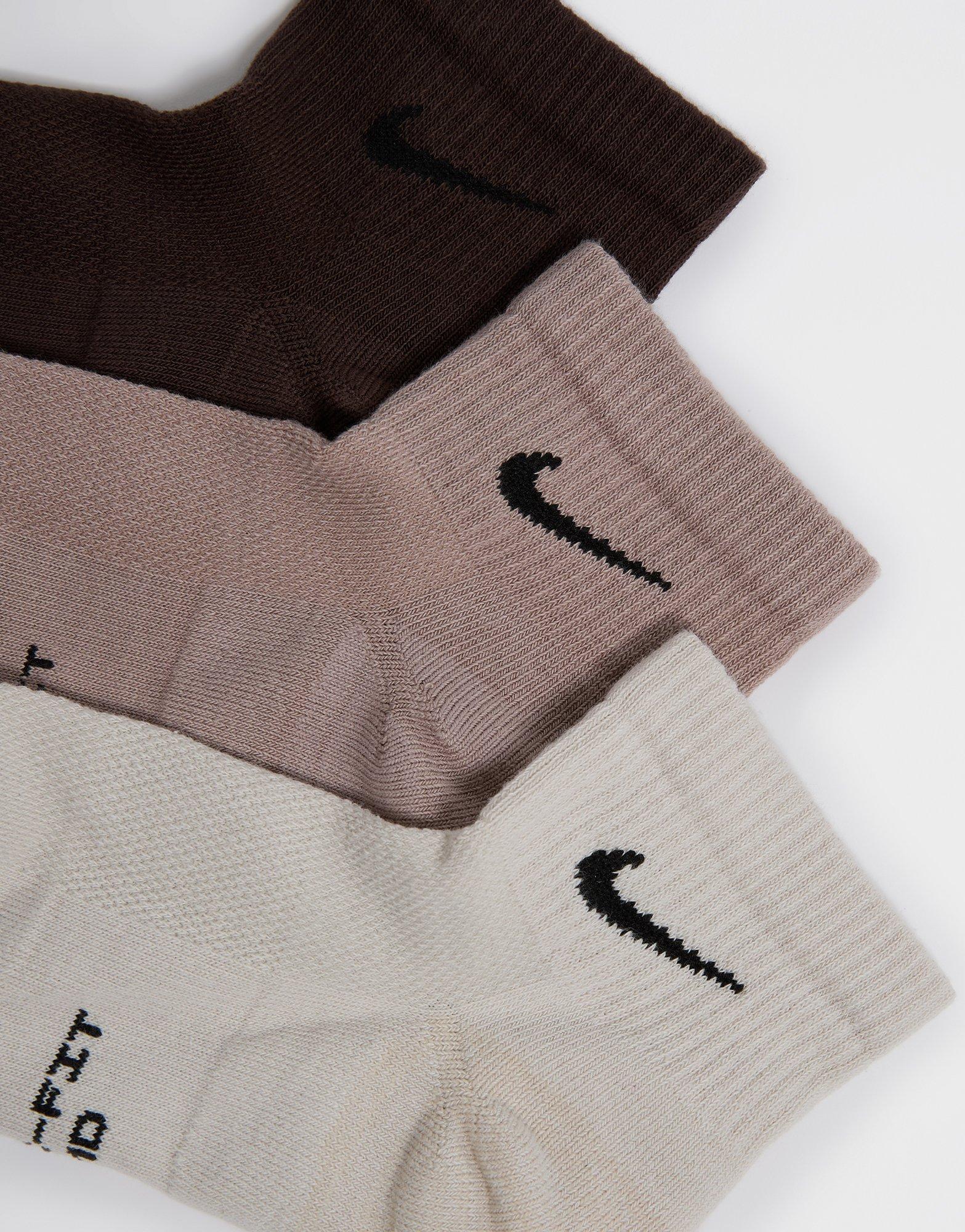Nike 3-Pack Elevated 1/4 Socks