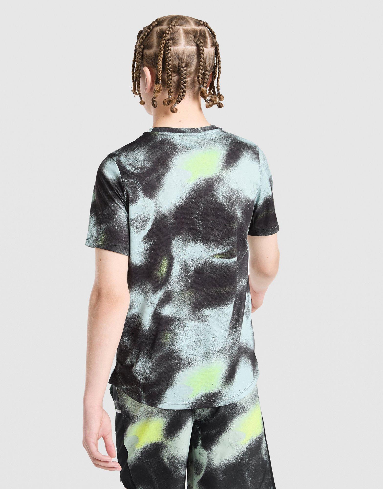 Nike Miler All Over Print T-Shirt Junior
