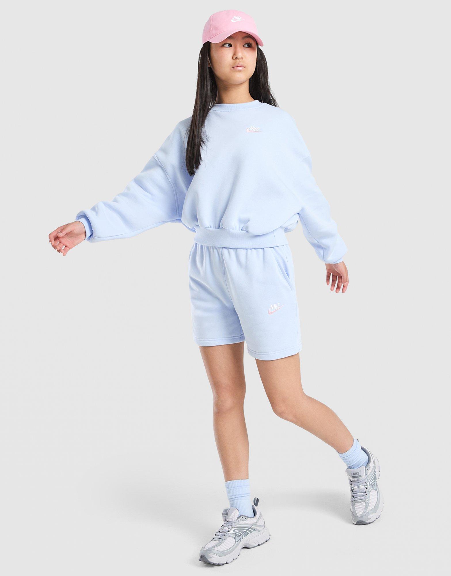 Nike Girls' Dual Tone Crew Sweatshirt Junior