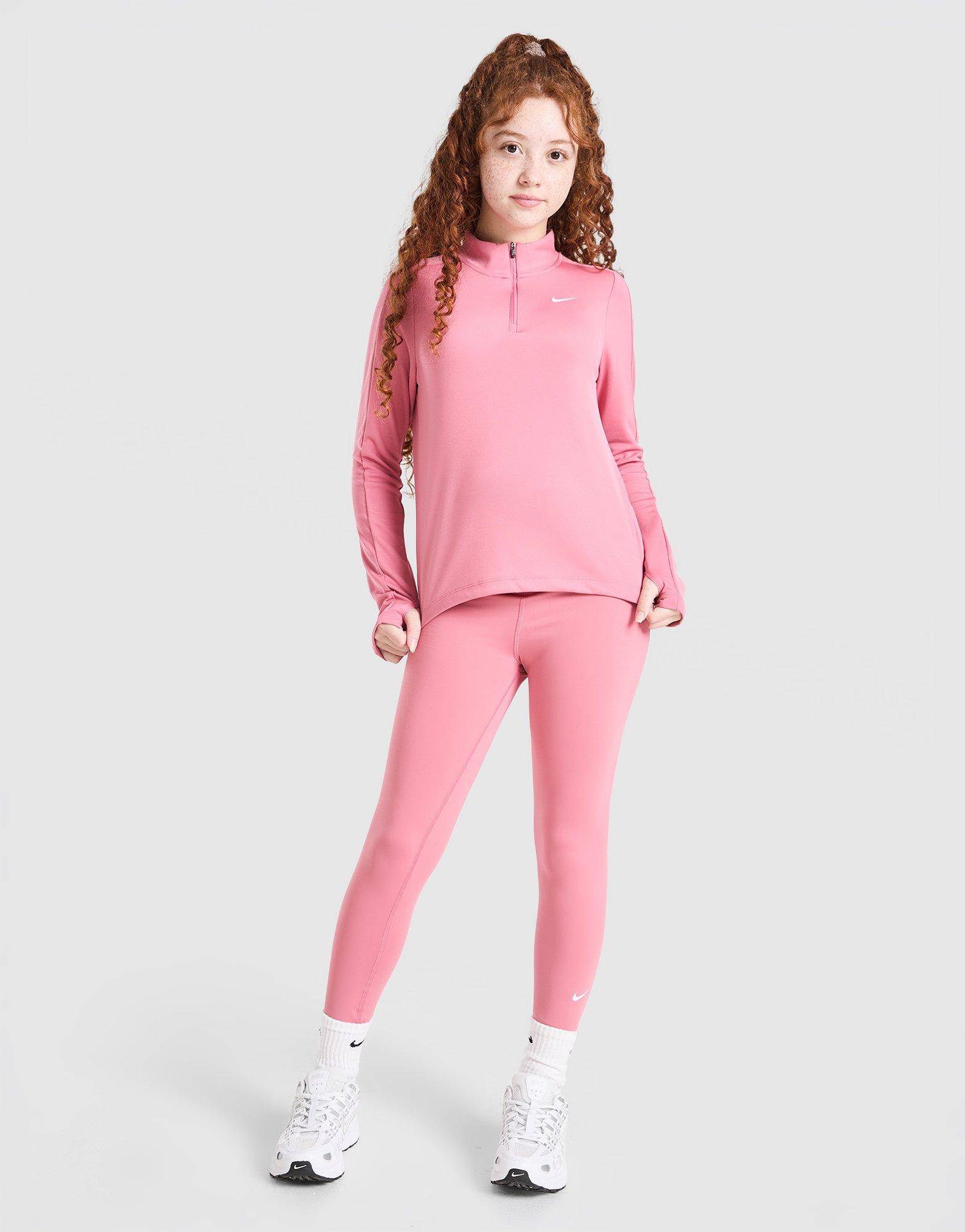 Nike Girls' Fitness Long Sleeve 1/2 Zip Top Junior