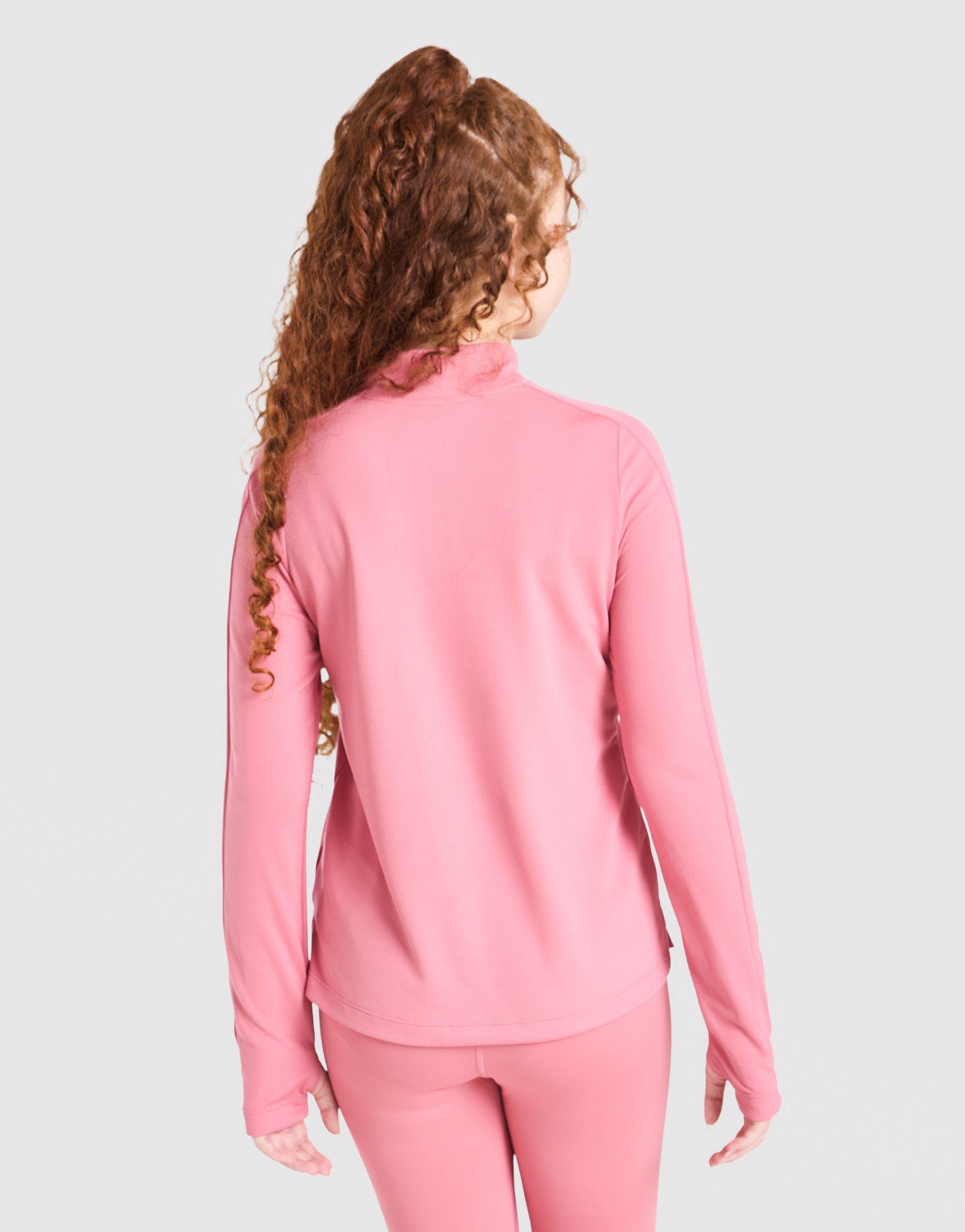 Nike Girls' Fitness Long Sleeve 1/2 Zip Top Junior