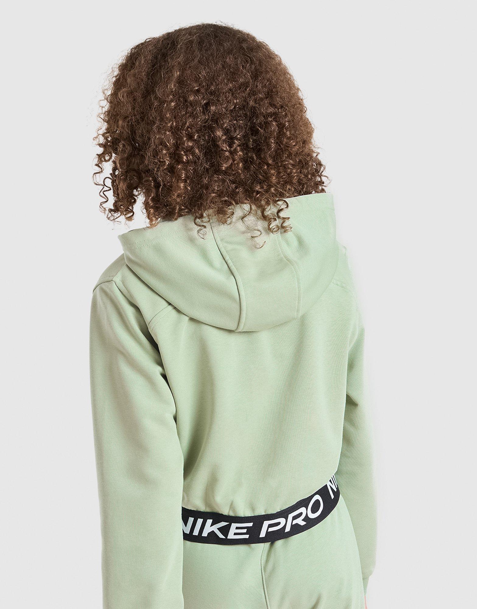 Nike Sweat à capuche zippé Girls' Pro Crop Junior