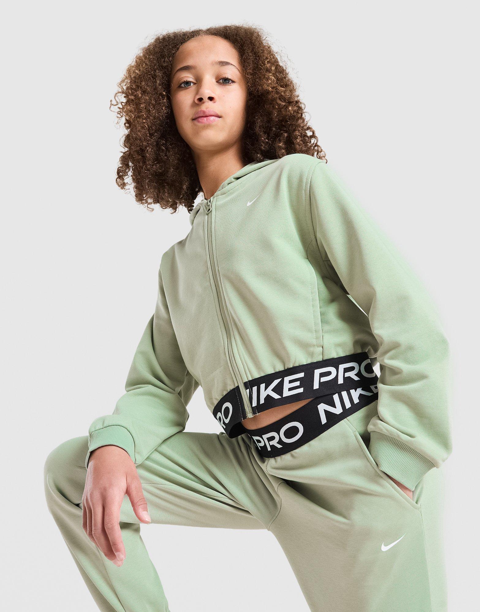 Nike Felpa con Cappuccio Full Zip Pro Bambina Junior