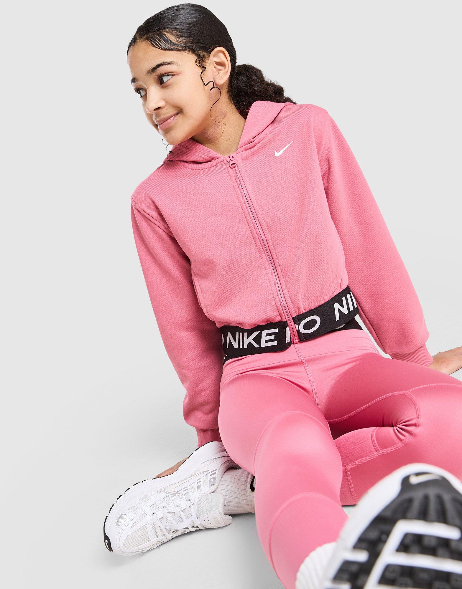 Nike Felpa con Cappuccio Full Zip Pro Bambina Junior