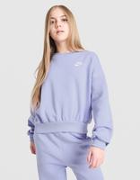 Nike Girls' Club Crop Crew Sweatshirt Junior