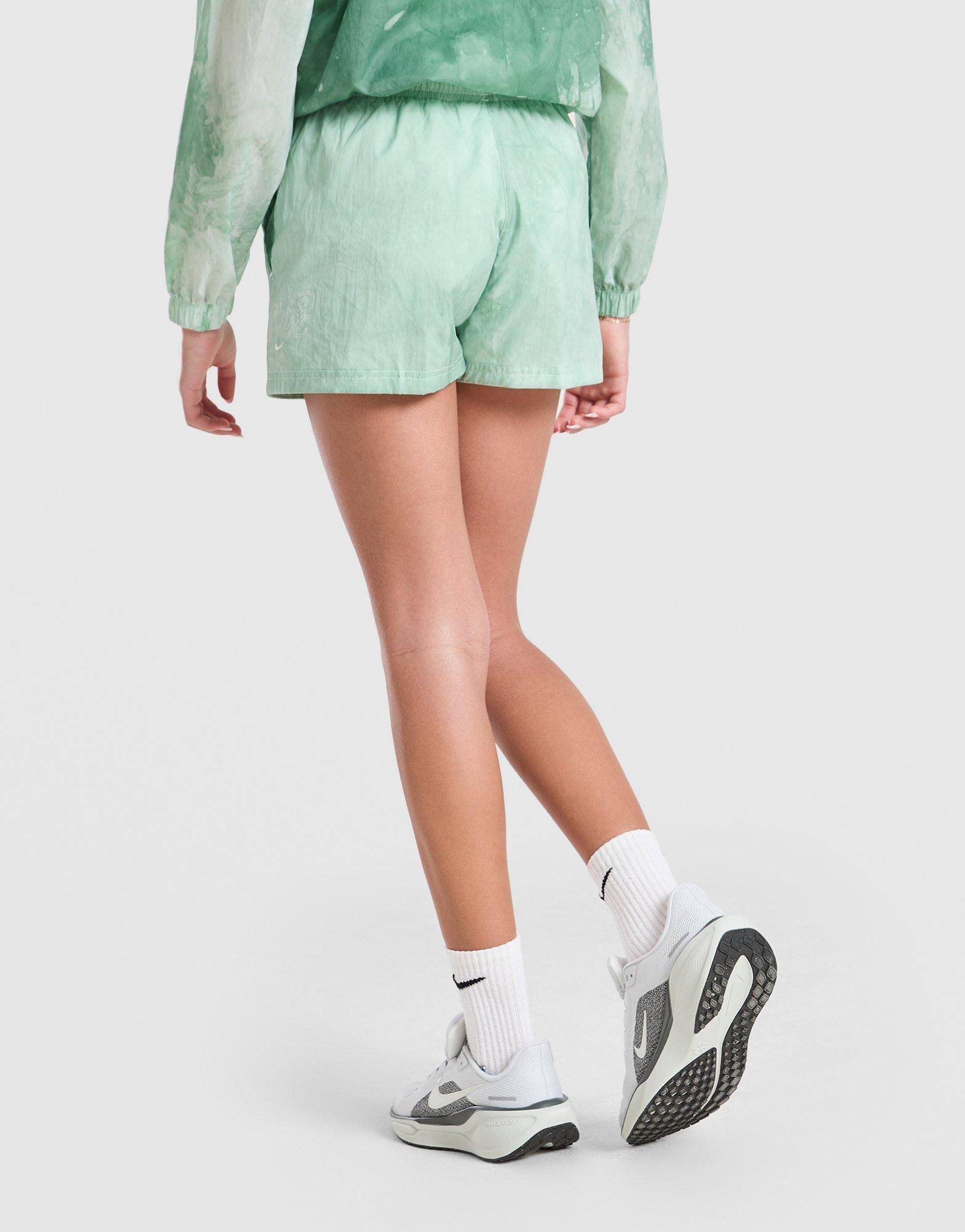 Nike Girls' Woven All Over Print Shorts Junior