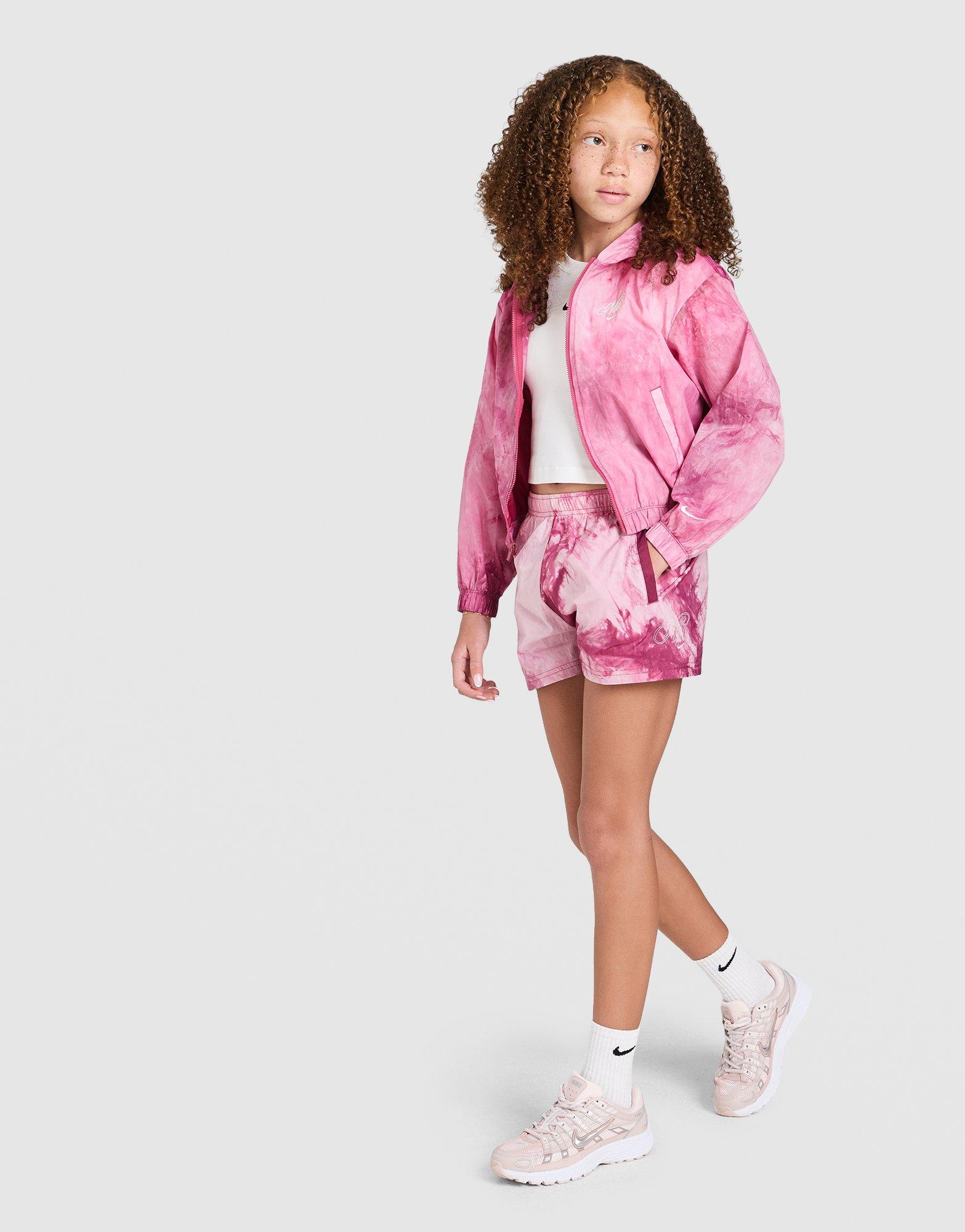Nike Girls' Woven All Over Print Shorts Junior
