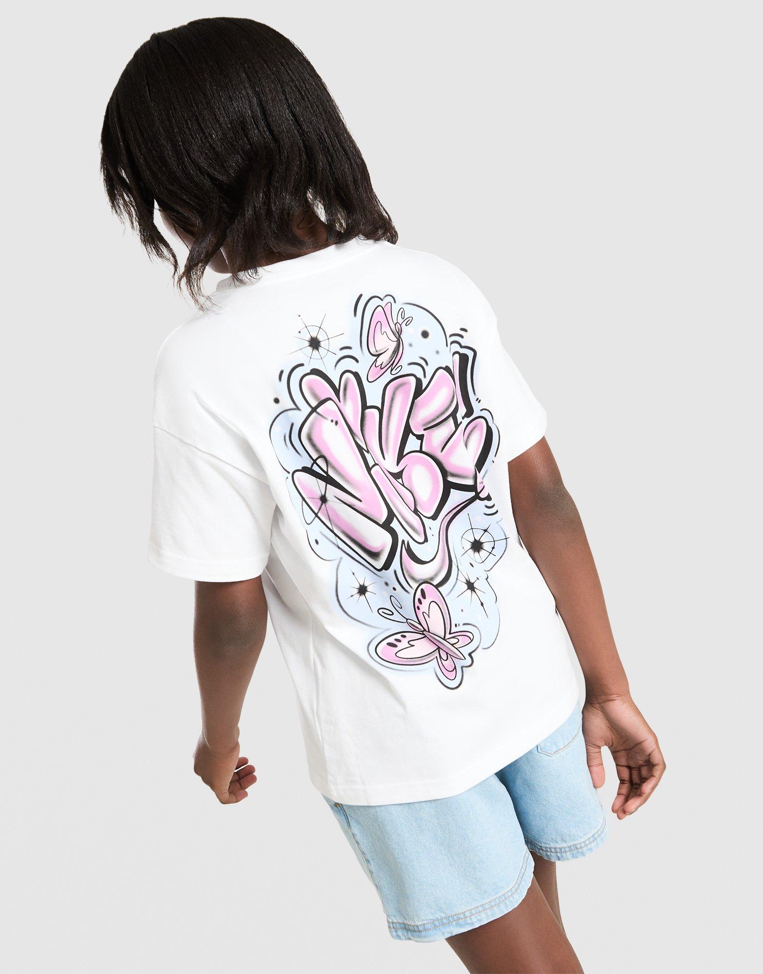 Nike Girls' Airbrush T-Shirt Junior