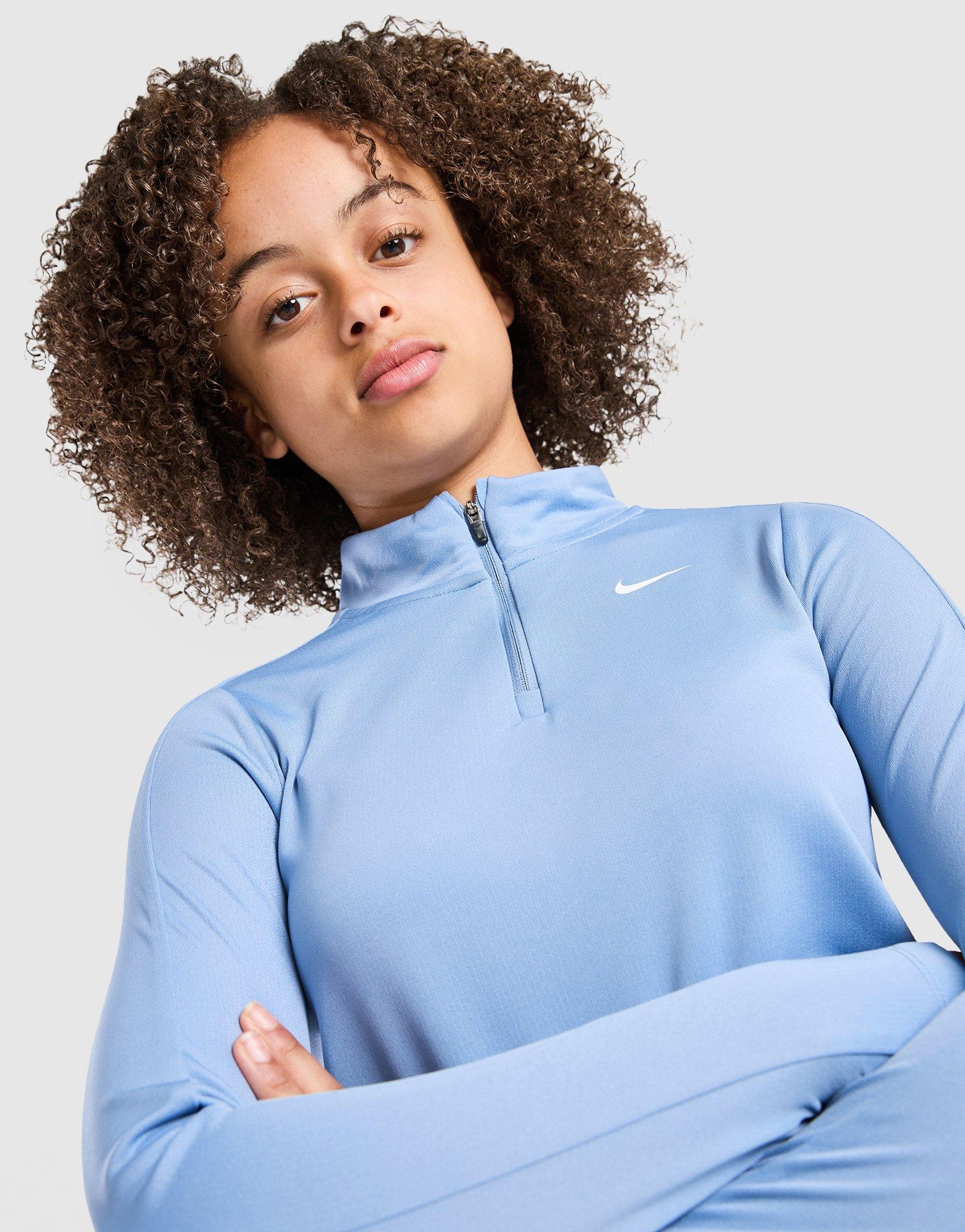 Nike Girls' Fitness Long Sleeve 1/2 Zip Top Junior