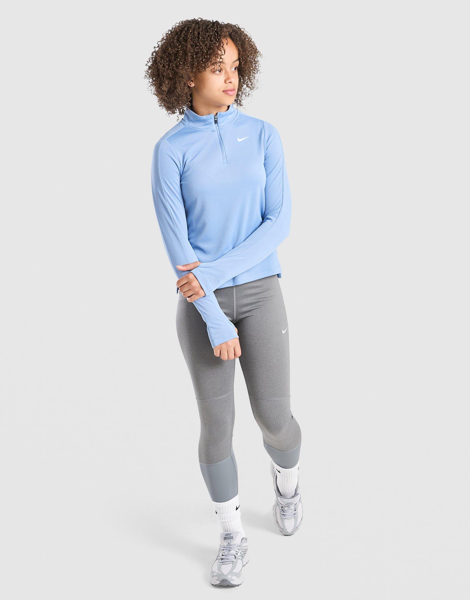 Nike Girls' Fitness Long Sleeve 1/2 Zip Top Junior