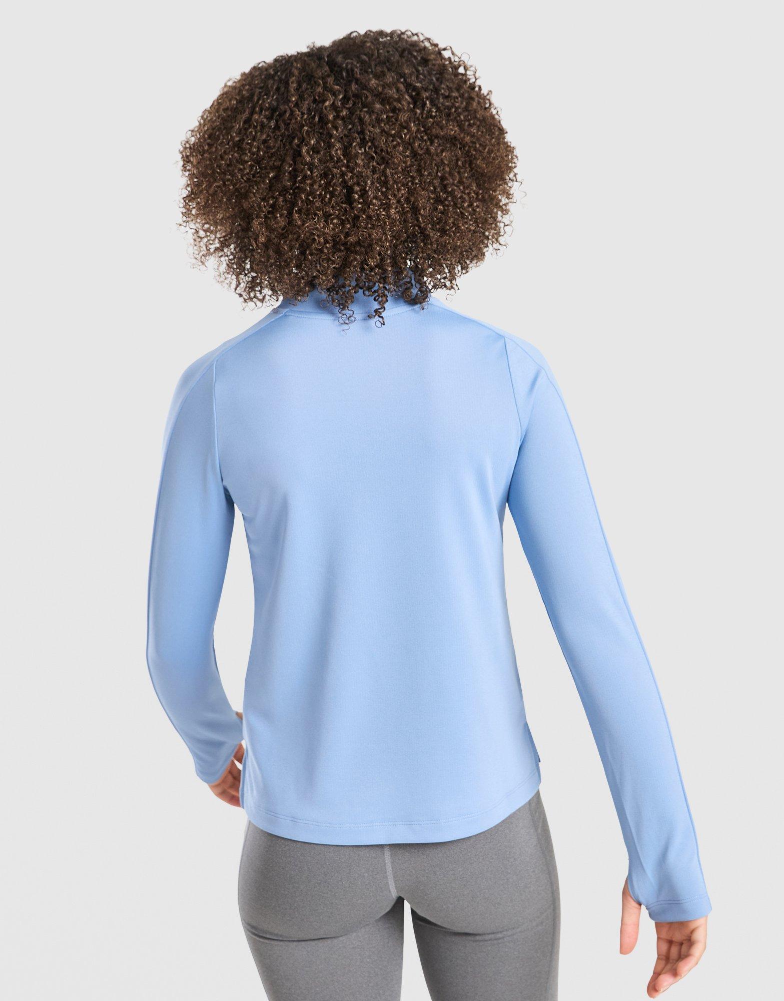 Nike Girls' Fitness Long Sleeve 1/2 Zip Top Junior