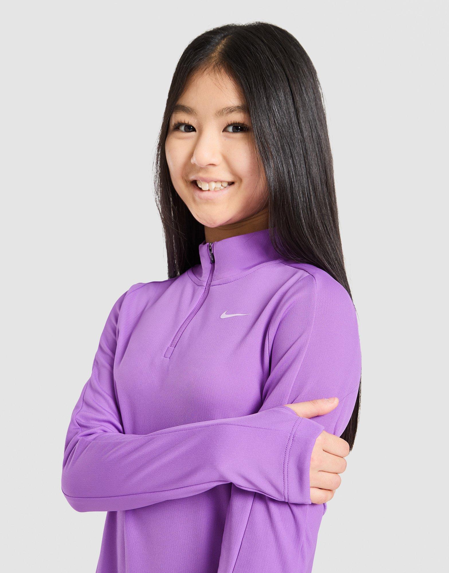 Nike Girls' Dri-FIT 1/2 Zip Top Junior