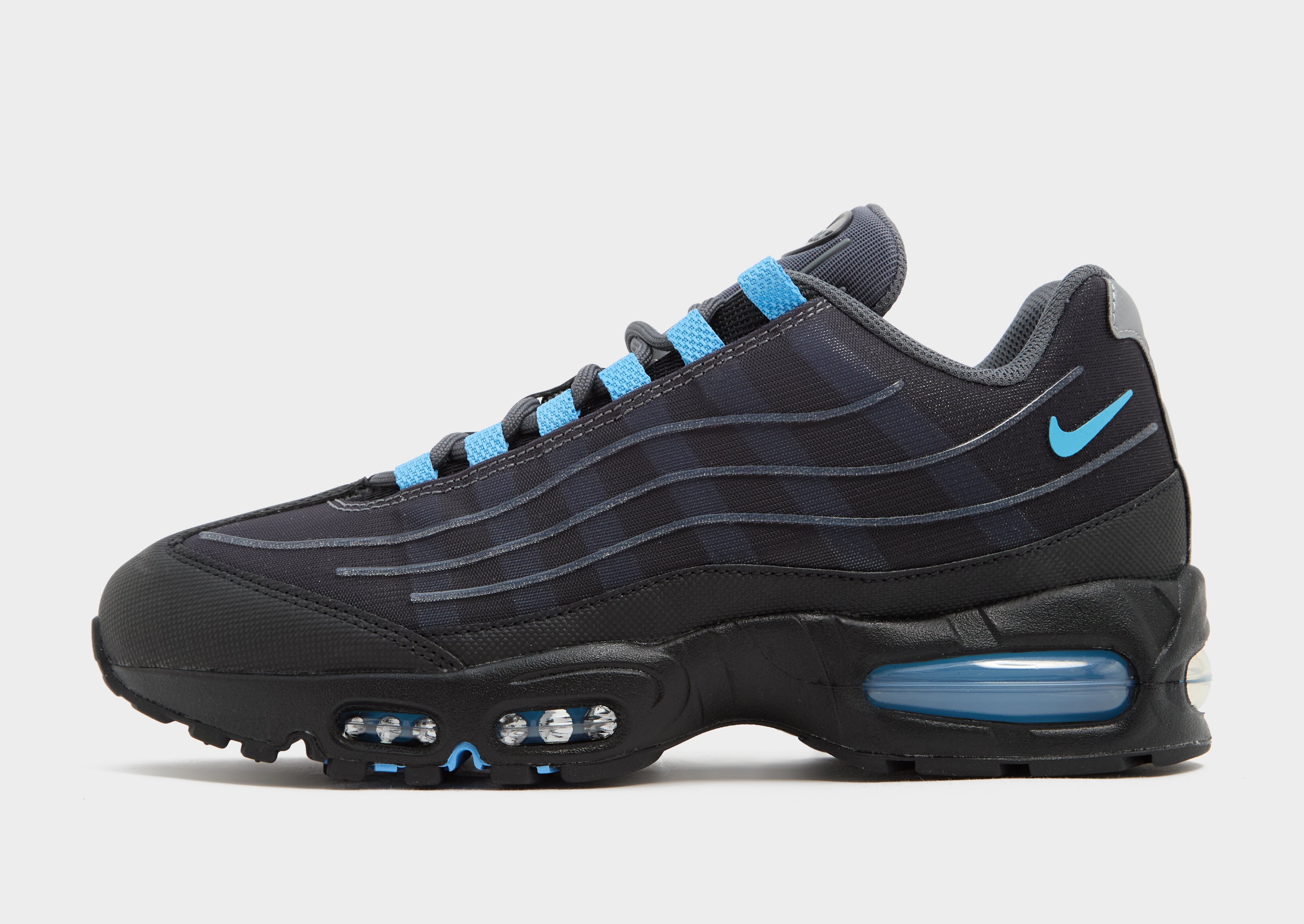 Black Nike Air Max 95 BB Tech | JD Sports UK