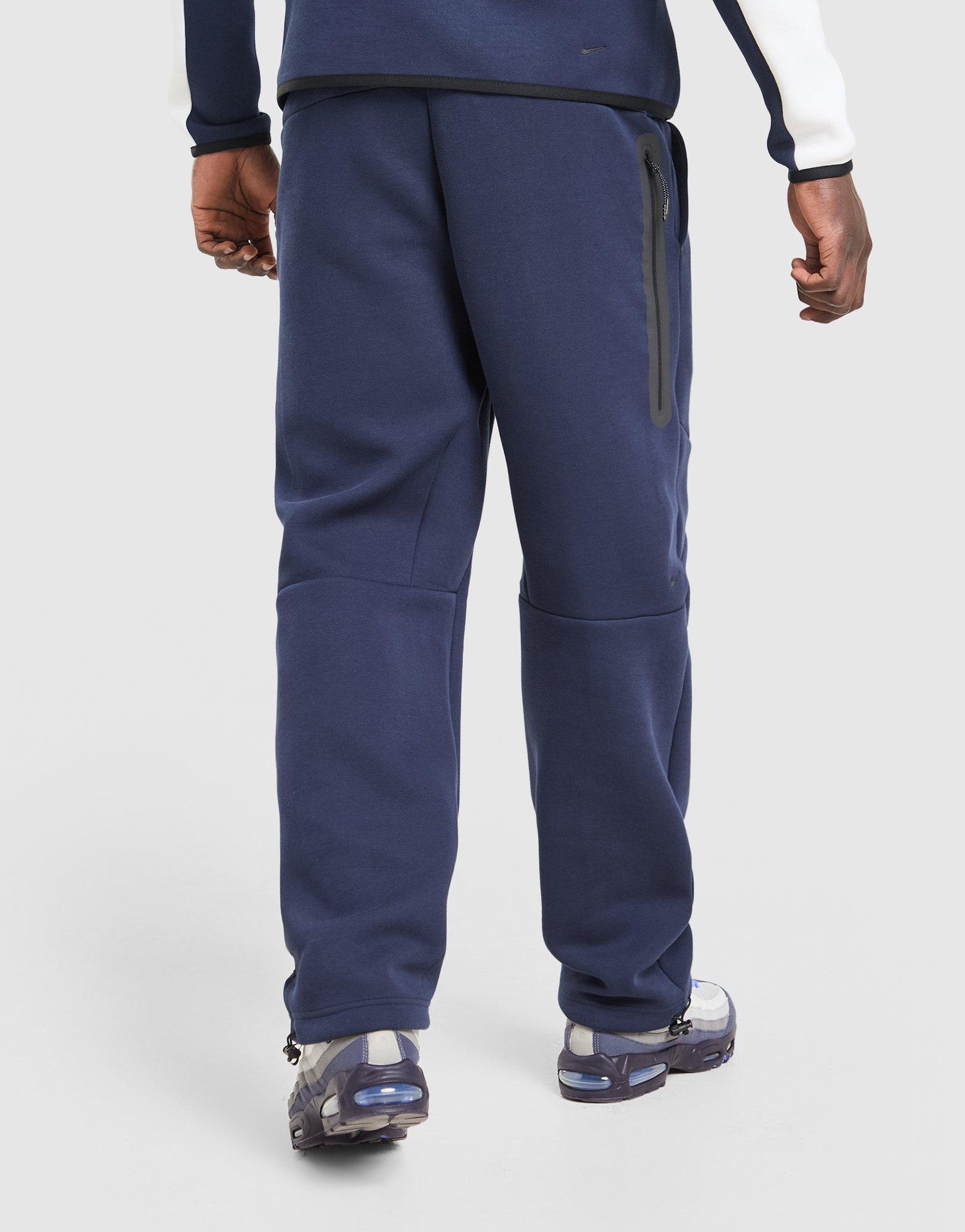 Nike Fleecebroek met open zoom voor heren Tech