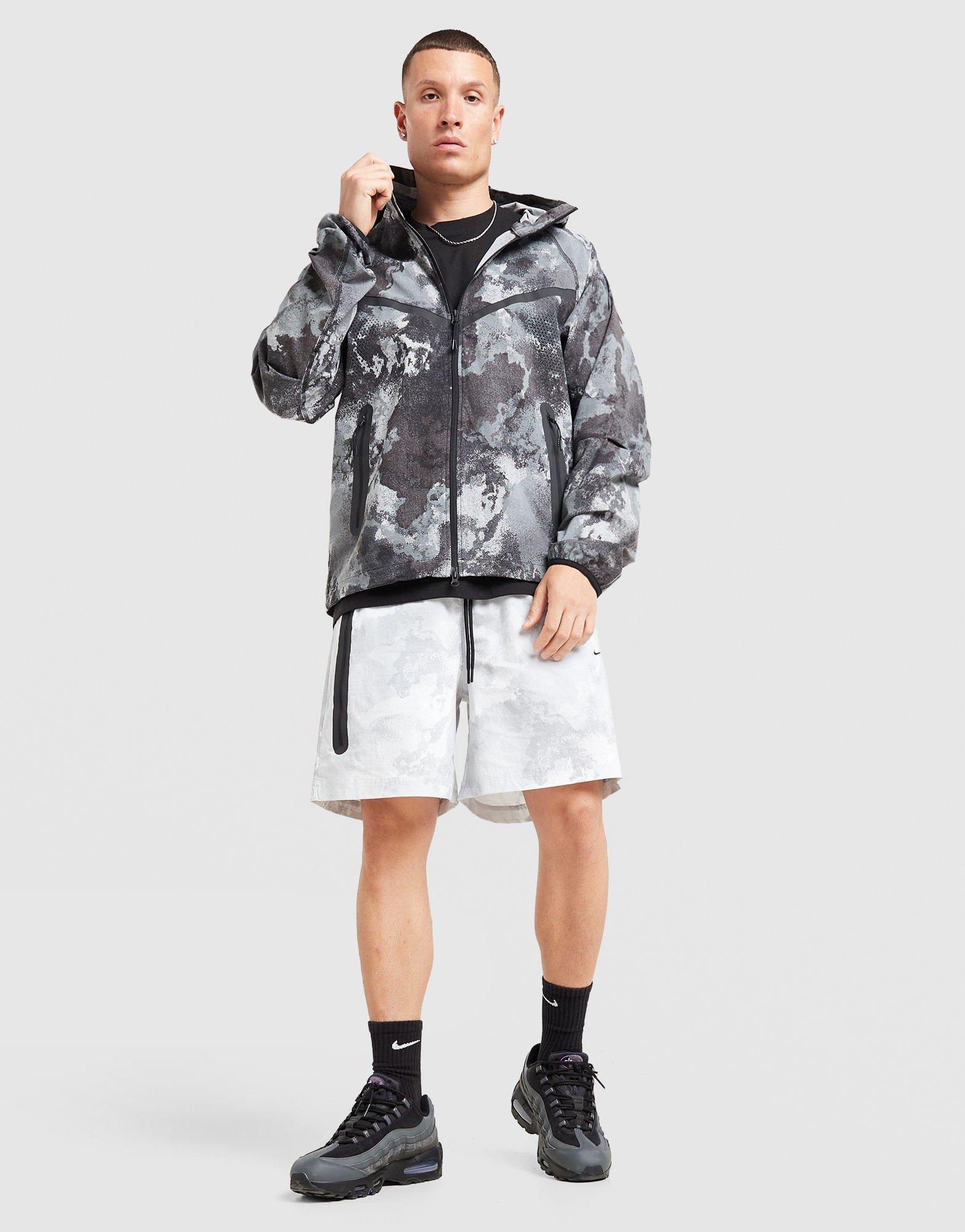 Nike Tech Woven Camo Full Zip Jacket