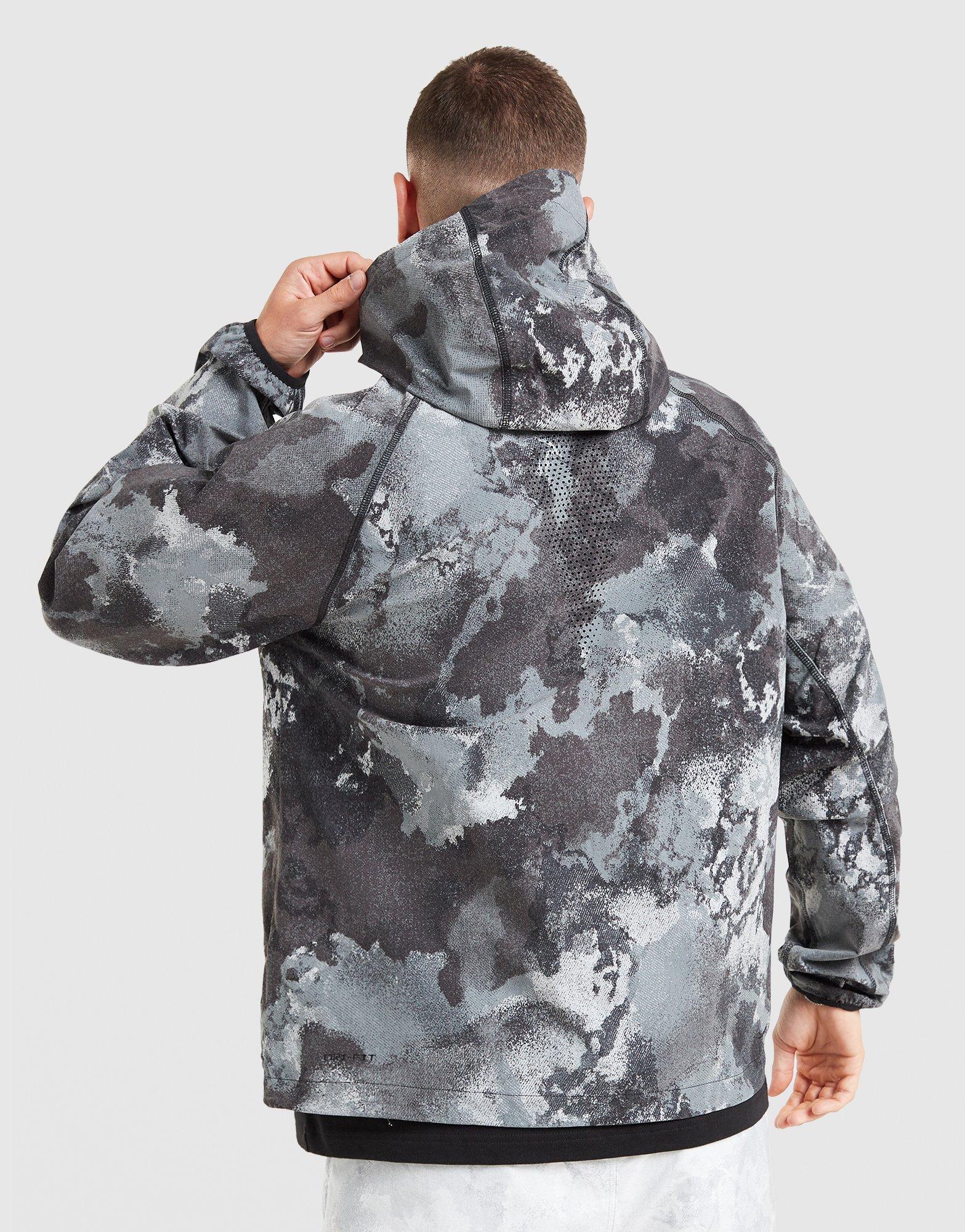 Nike Tech Woven Camo Full Zip Jacket
