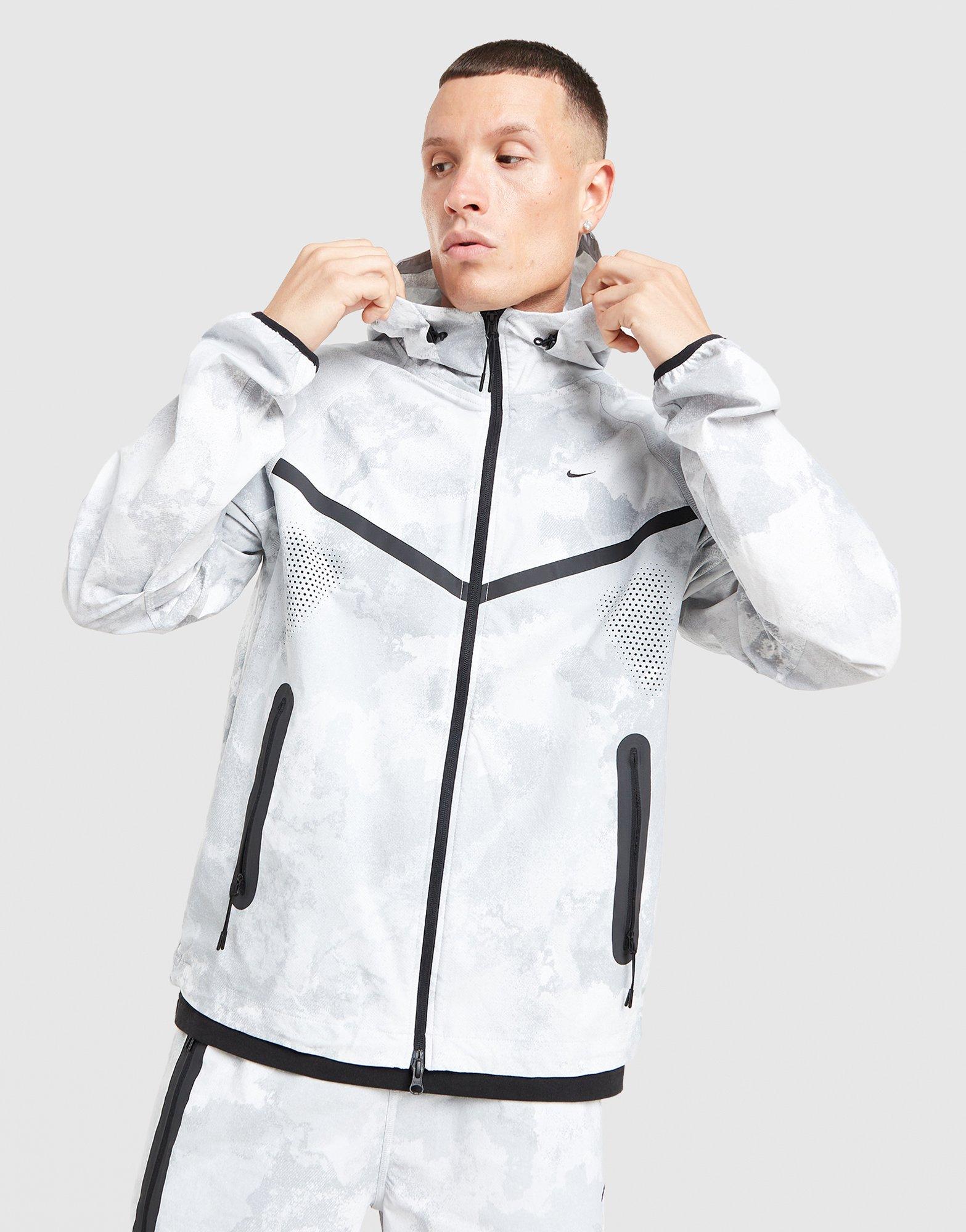 Nike Tech Woven Camo Full Zip Jacket