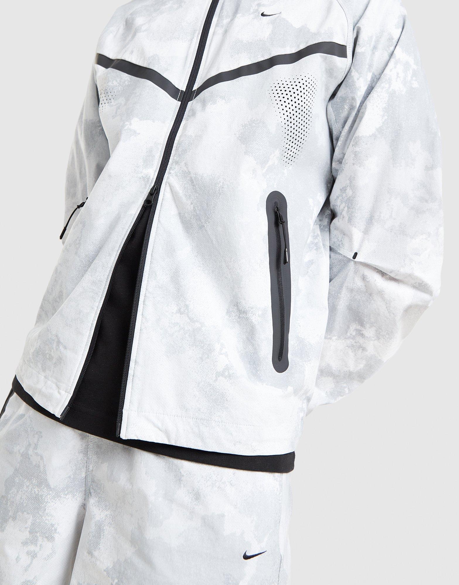Nike Tech Woven Camo Full Zip Jacket