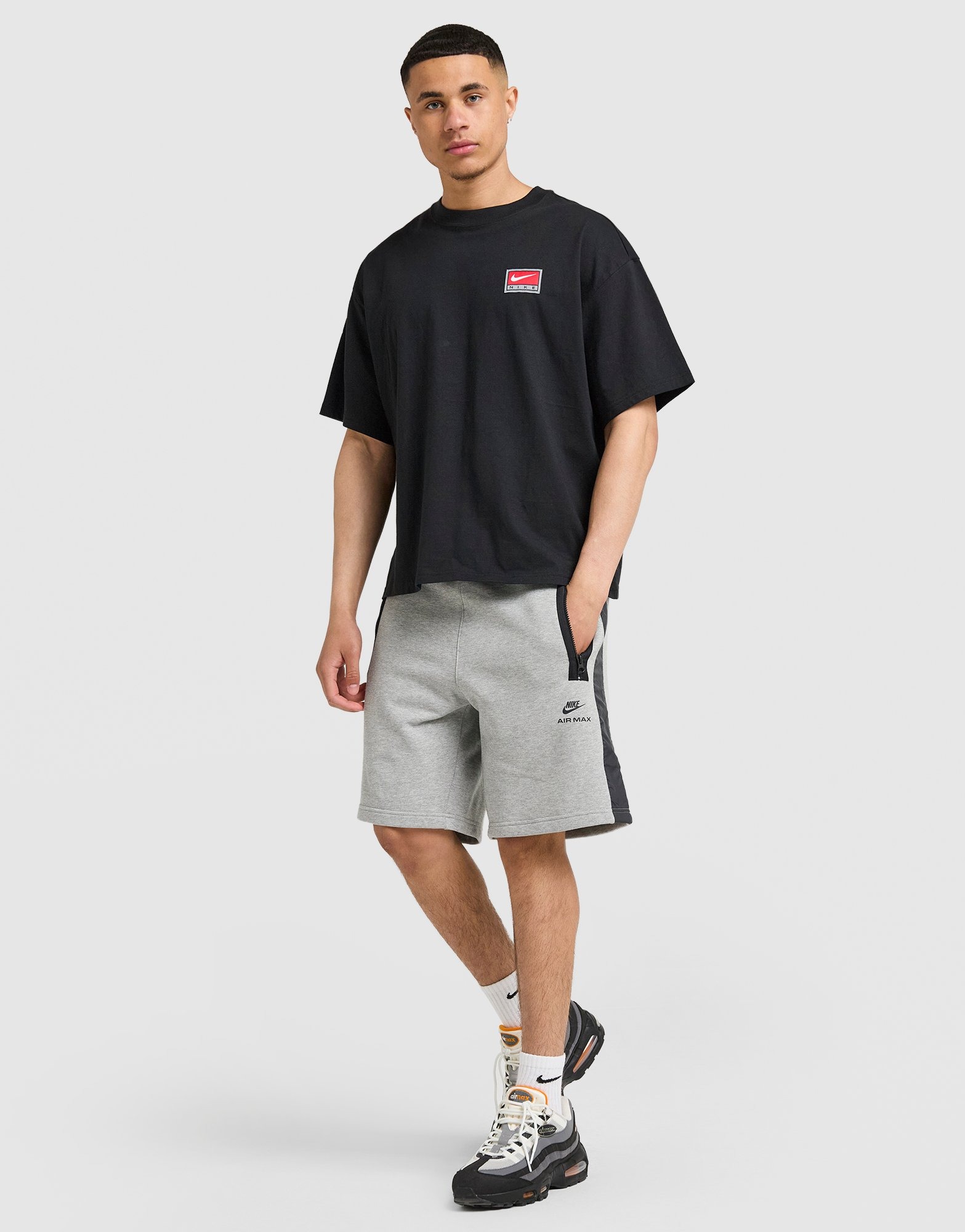 Grey Nike Air Max FT Shorts - JD Sports Global