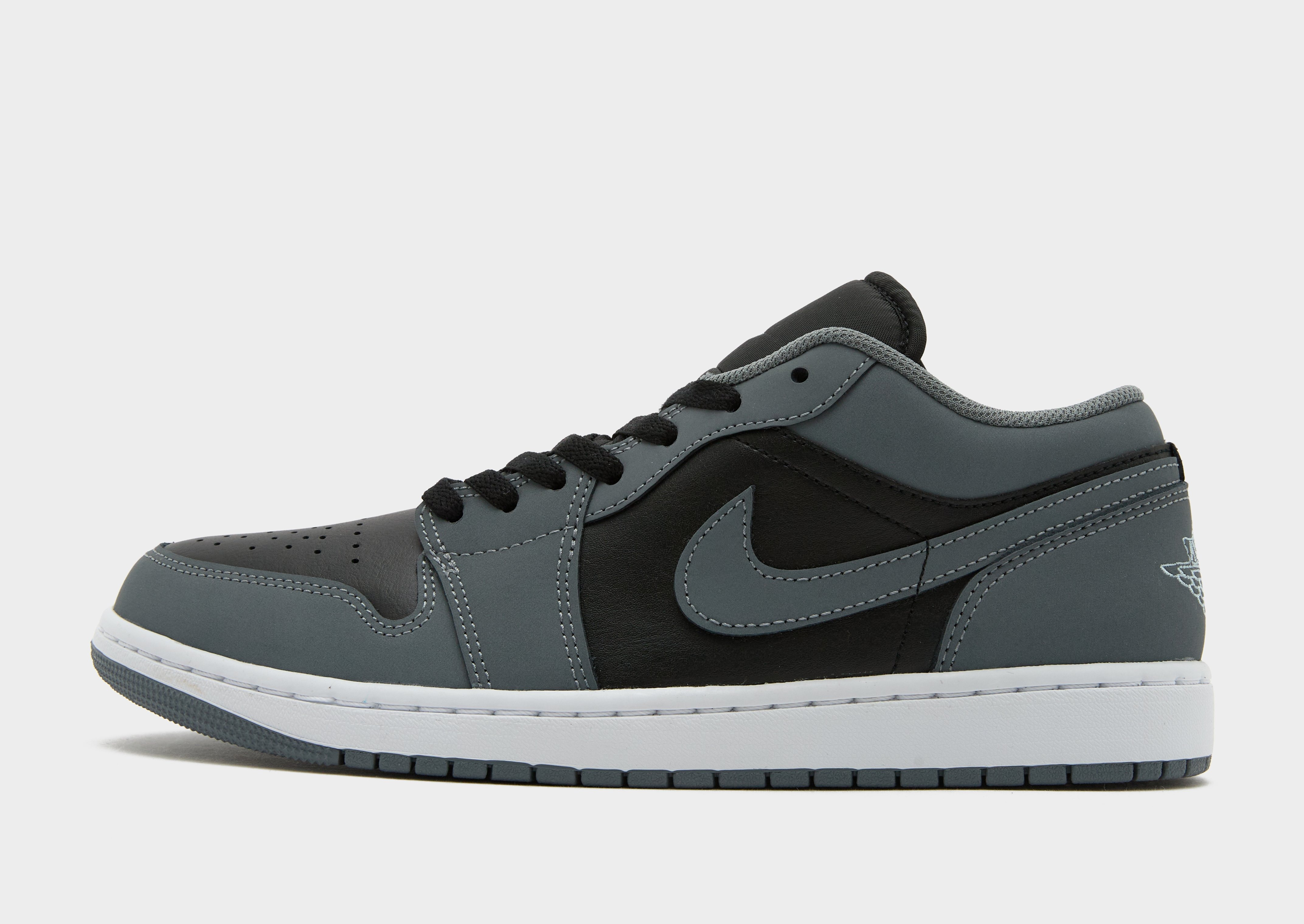 Nike Air Jordan 1 Low グレー/ブラック Black Jordan Air 1 Low - JD Sports Global