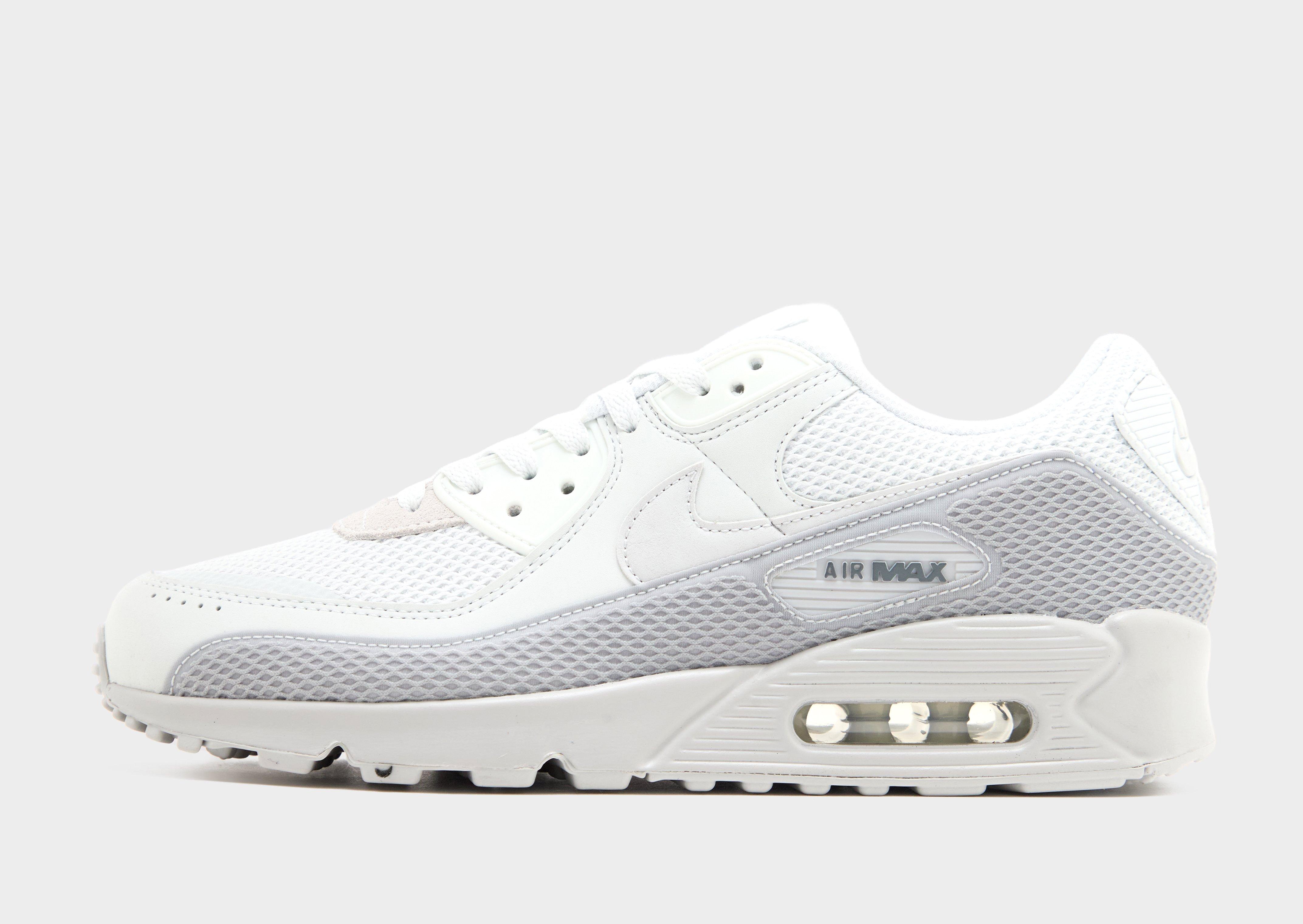 White Nike Air Max 90 Premium - JD Sports Global