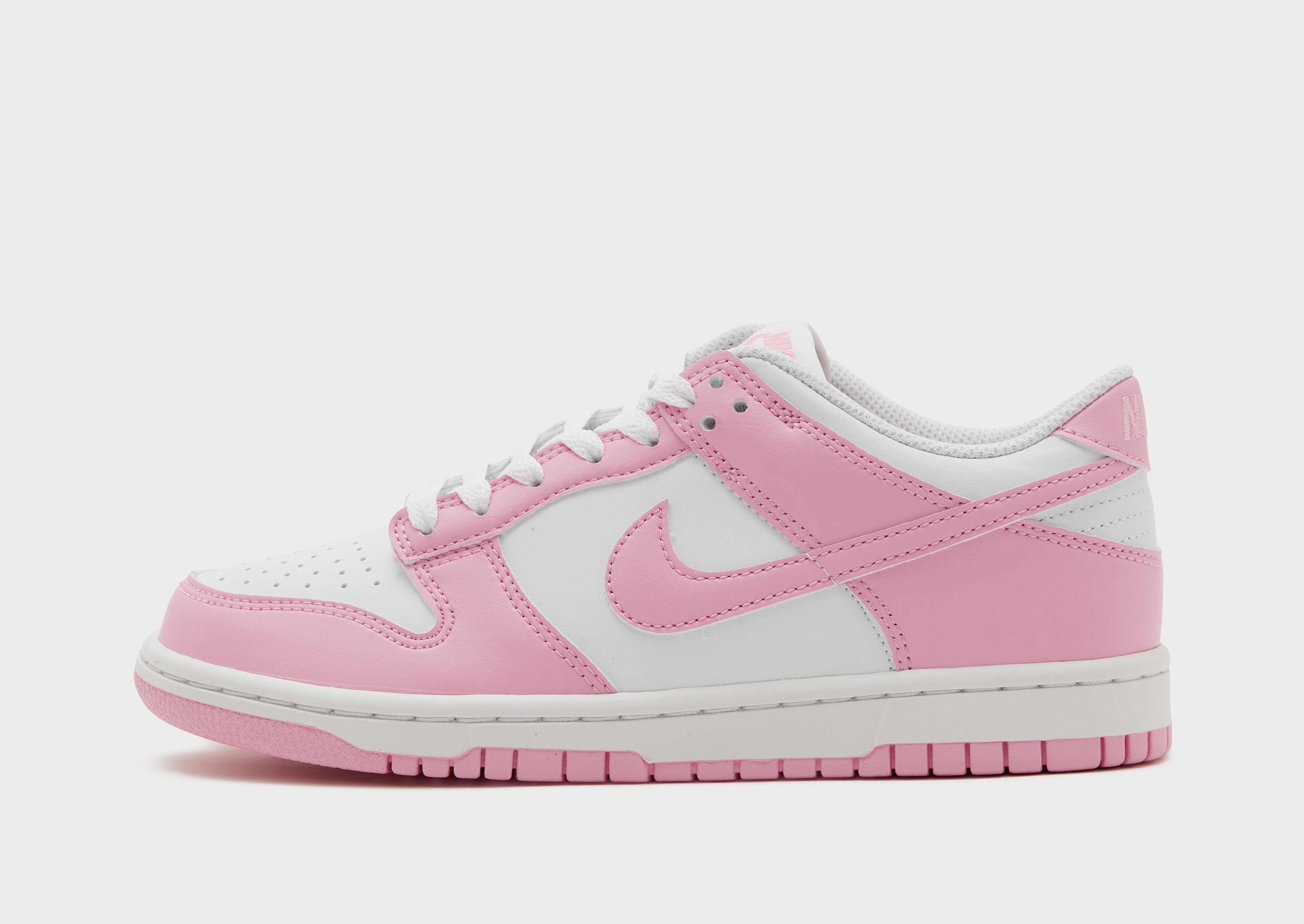 White Nike Dunk Low Junior - JD Sports Global