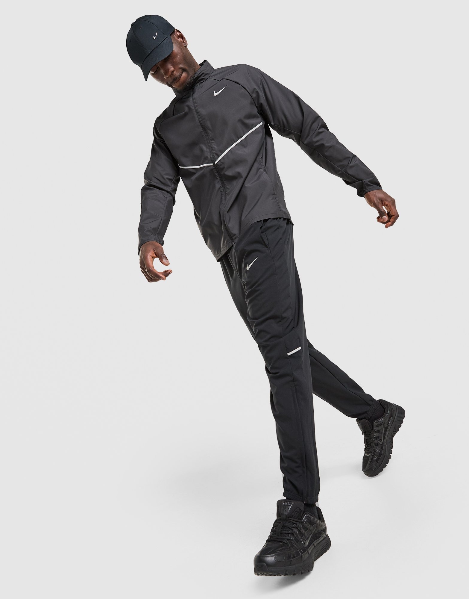 Black Nike Miler Track Pants | JD Sports UK