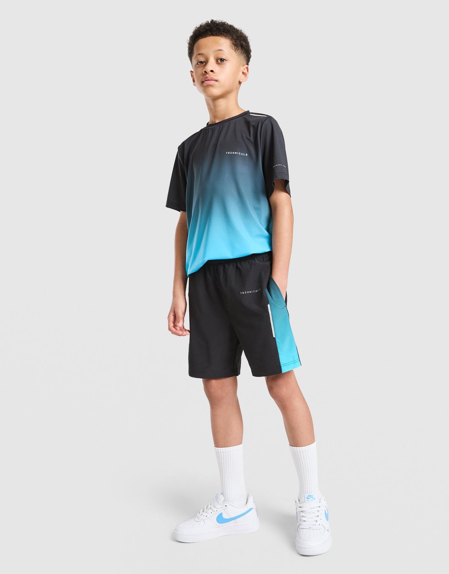Blue Technicals Lotus Shorts Junior - JD Sports Global