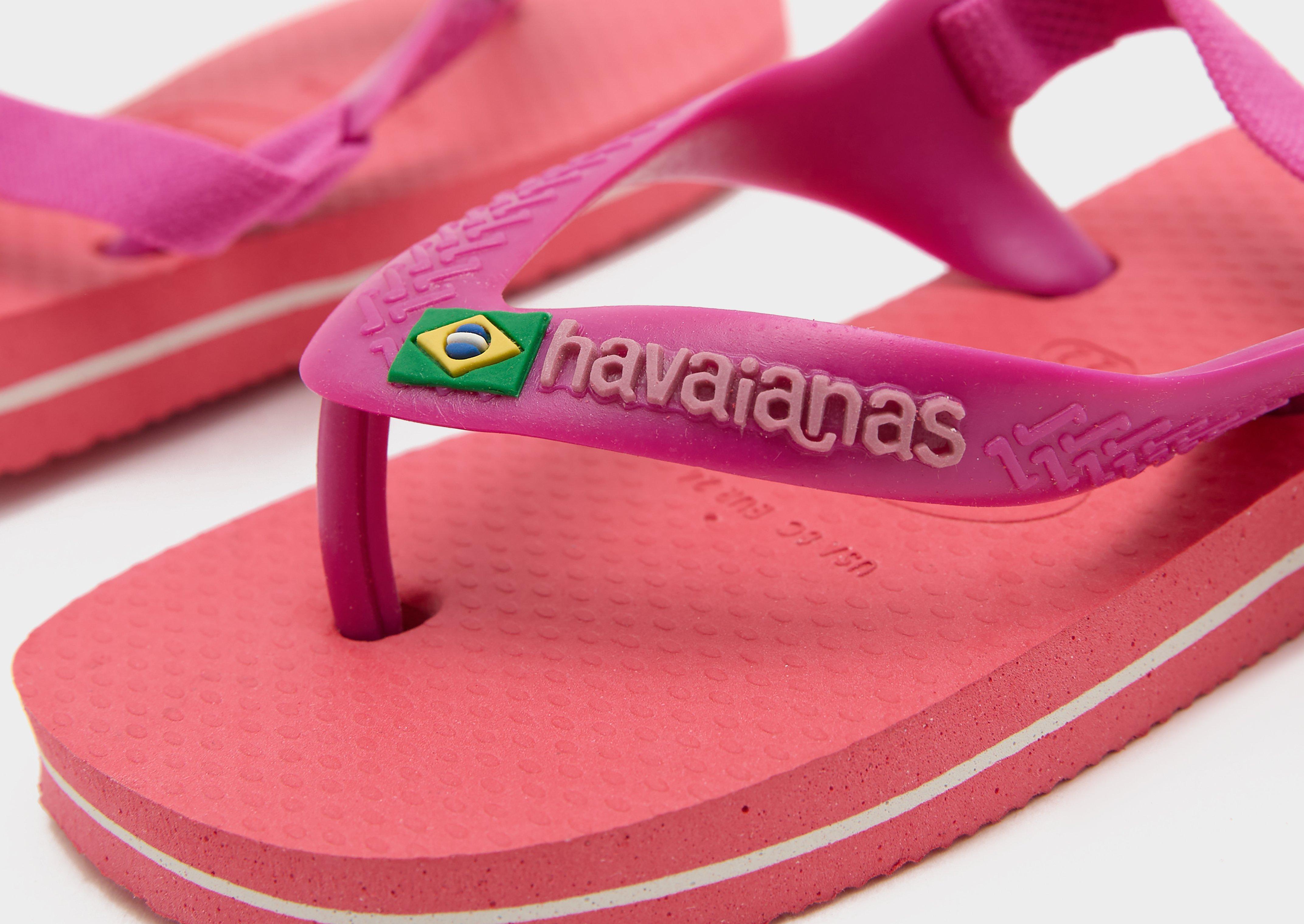 Havaianas Brazil Logo Flip Flops Baby