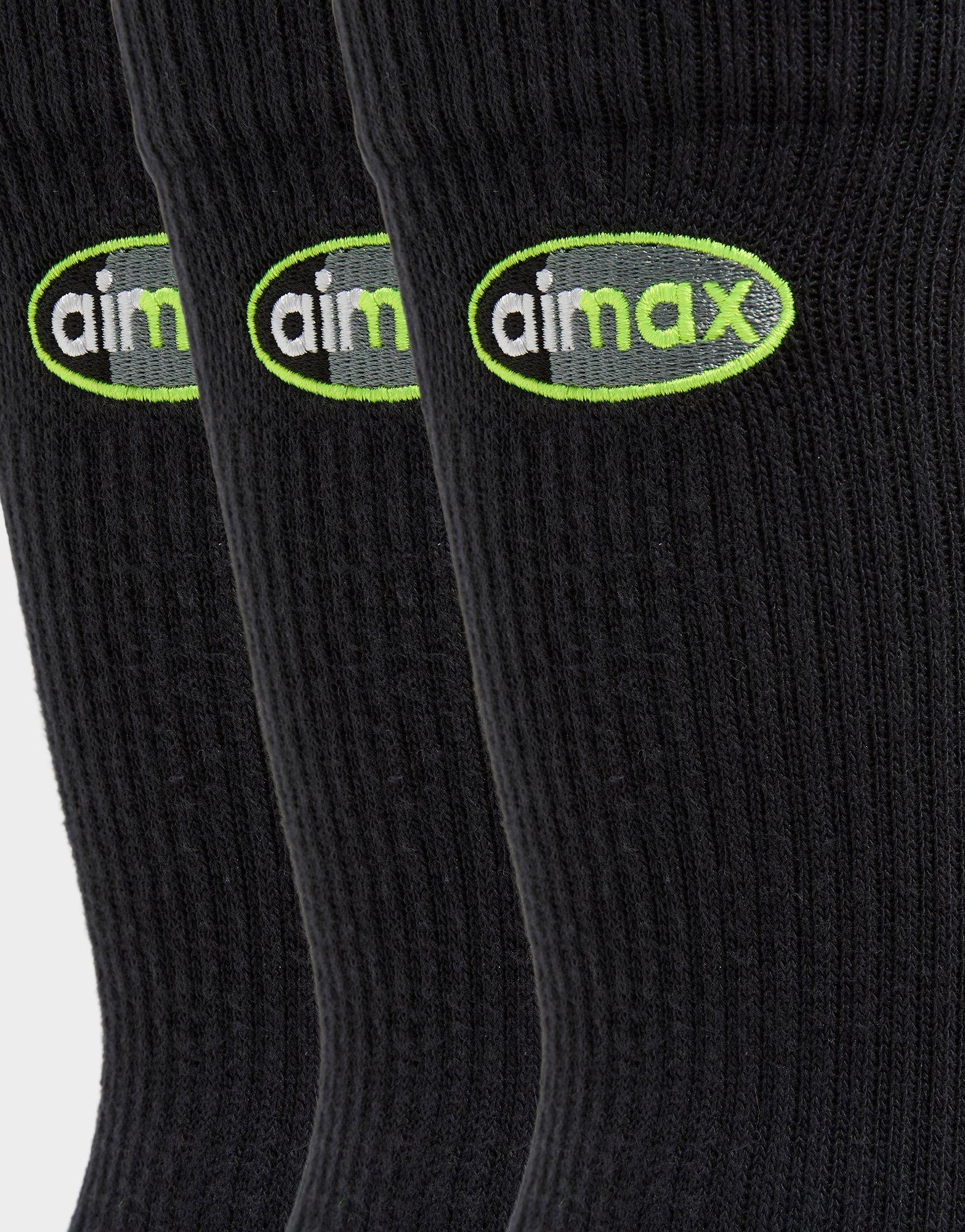 Nike 3-Pack Air Max 95 Crew Socks