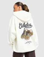 adidas Originals Felpa con Cappuccio Overhead Leopard Samba