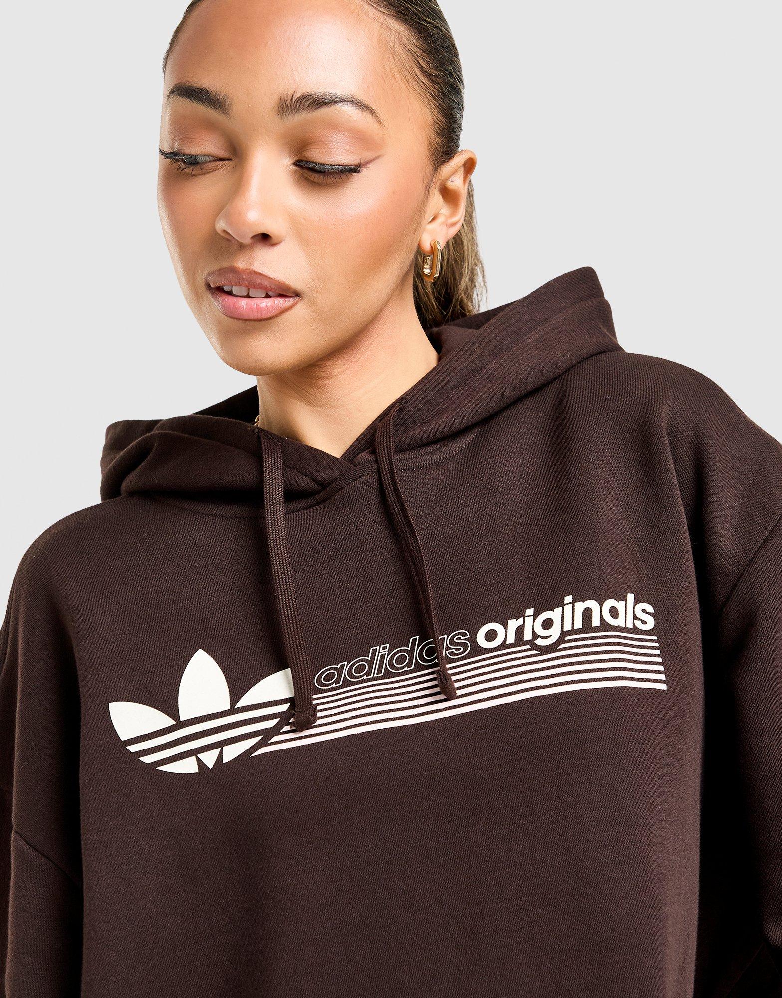 adidas Originals Sweat à capuche Overhead Sport Stripe