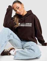 adidas Originals Felpa con Cappuccio Overhead Sport Stripe