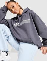 adidas Originals Felpa con Cappuccio Overhead Sport Stripe