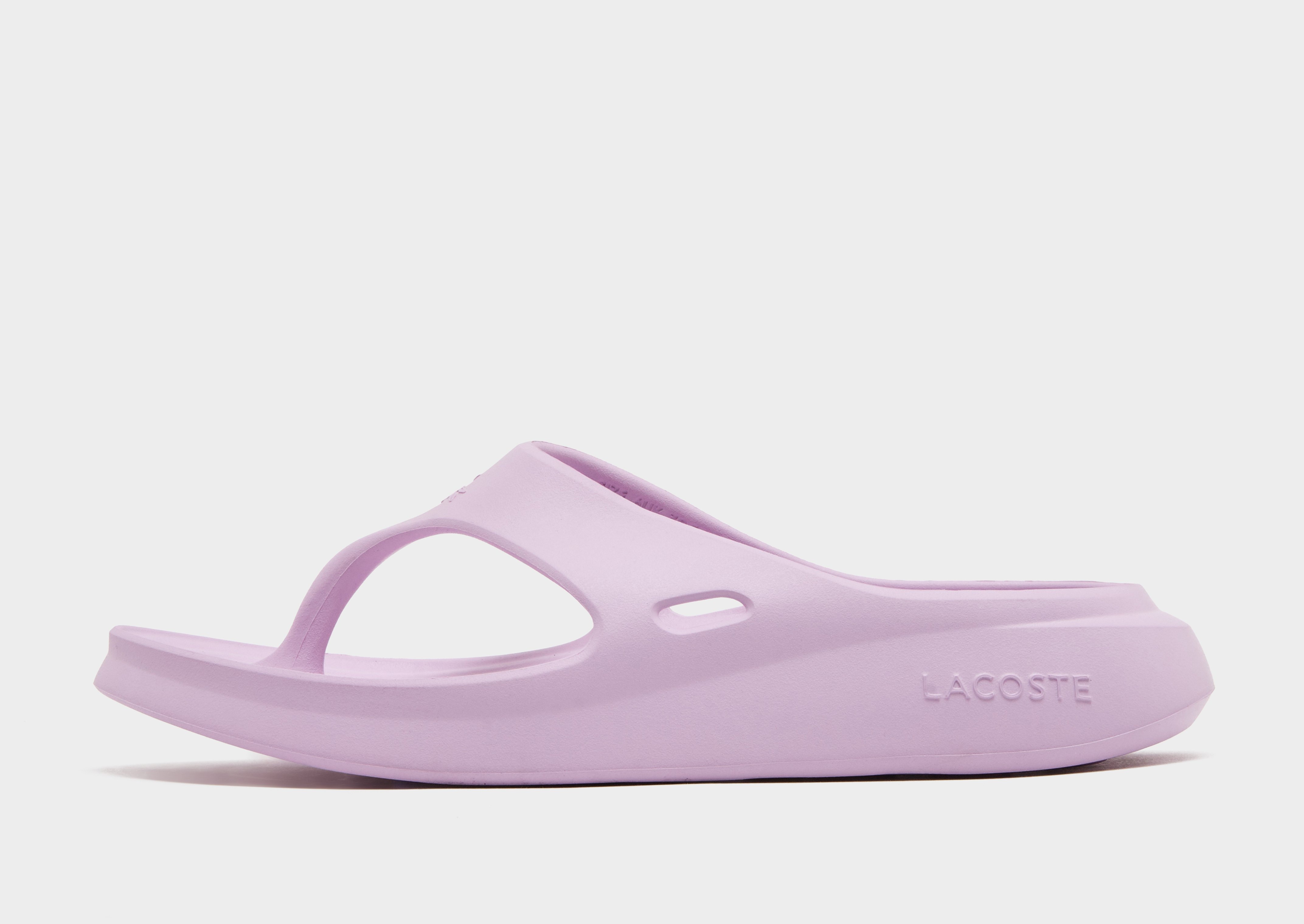 Pink Lacoste Meduz Flip Flop Women's - JD Sports Global