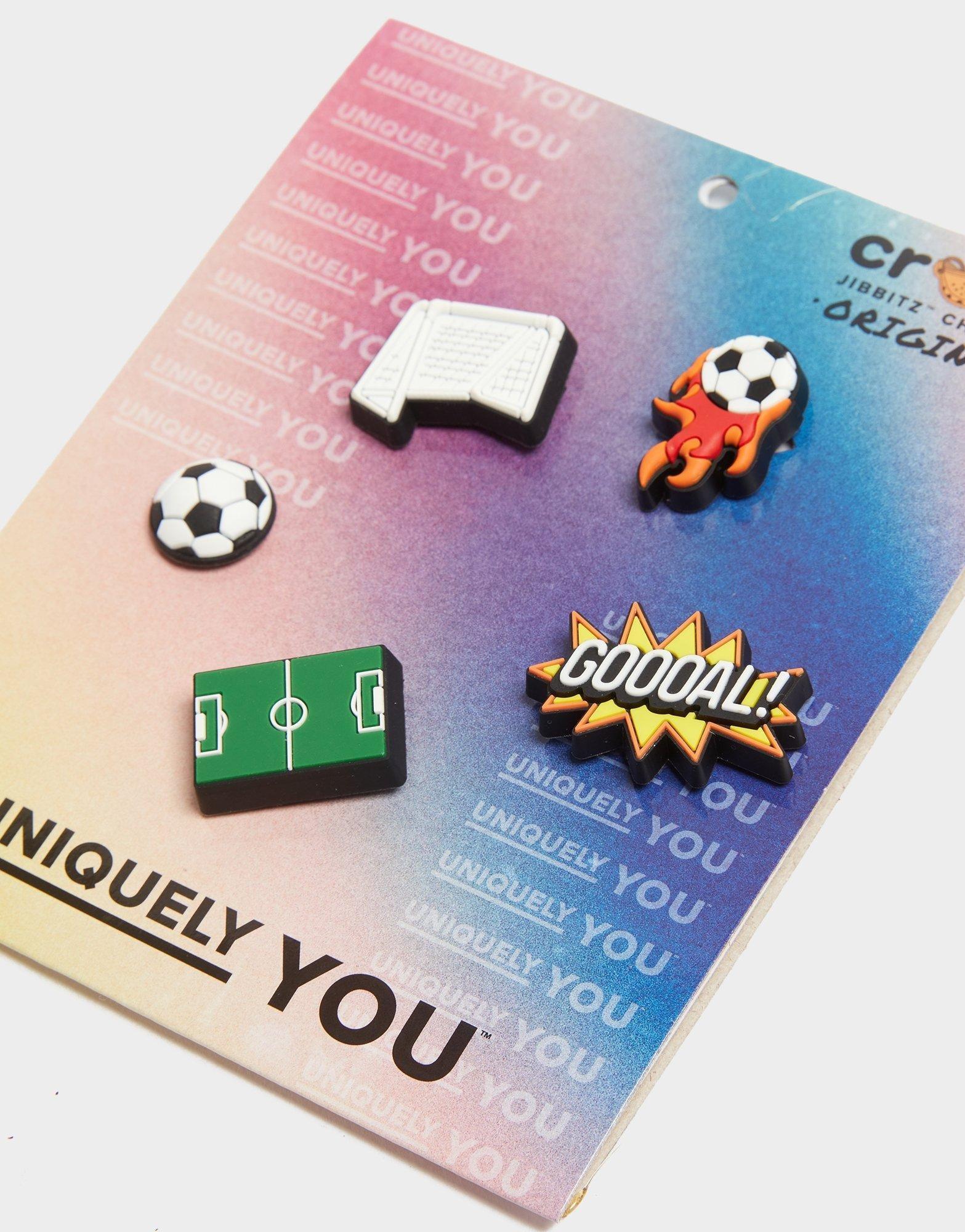 Crocs 5-Pack Futbol Jibbitz Charms