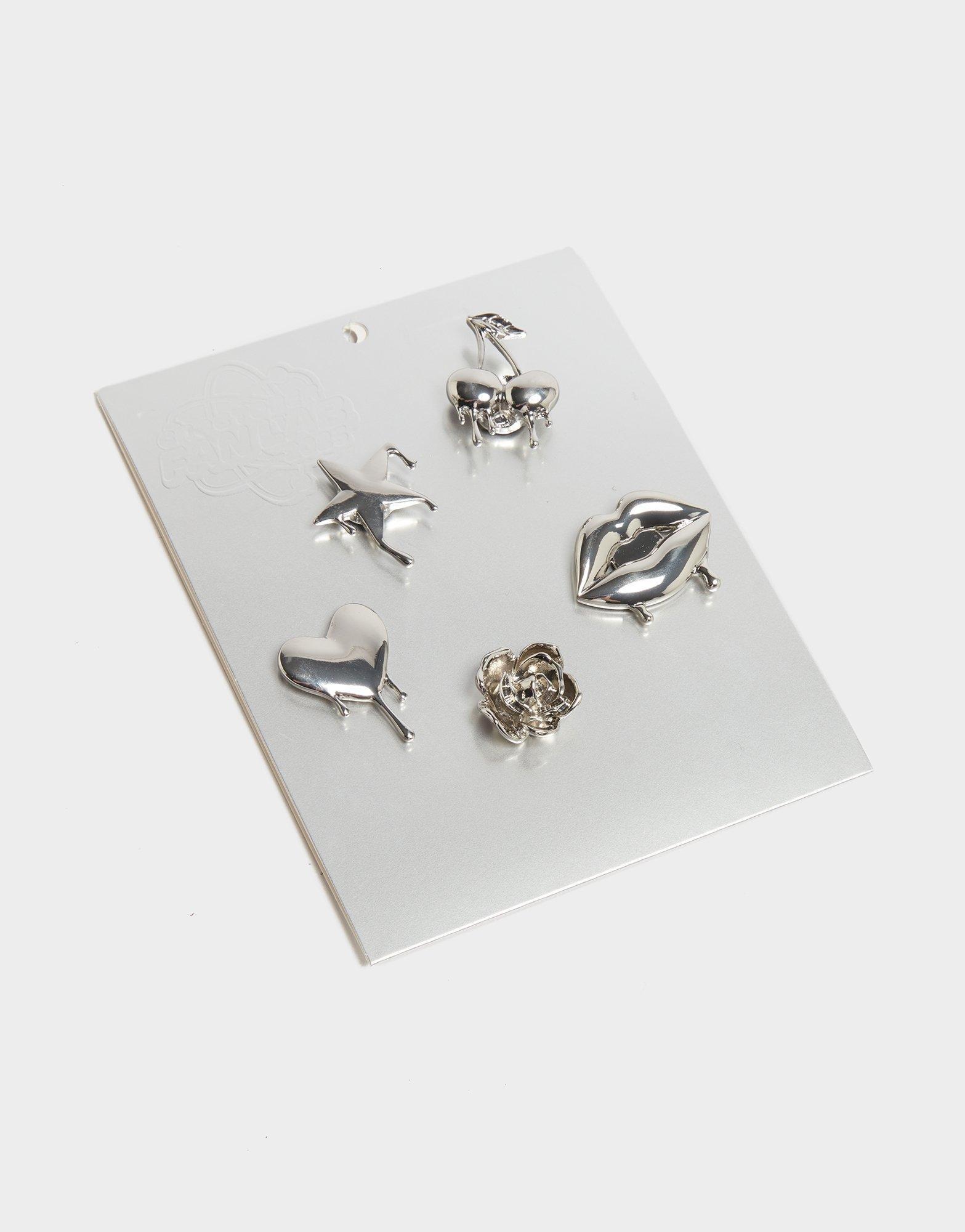 Crocs 5-Pack Croctober Chrome Jibbitz Charms