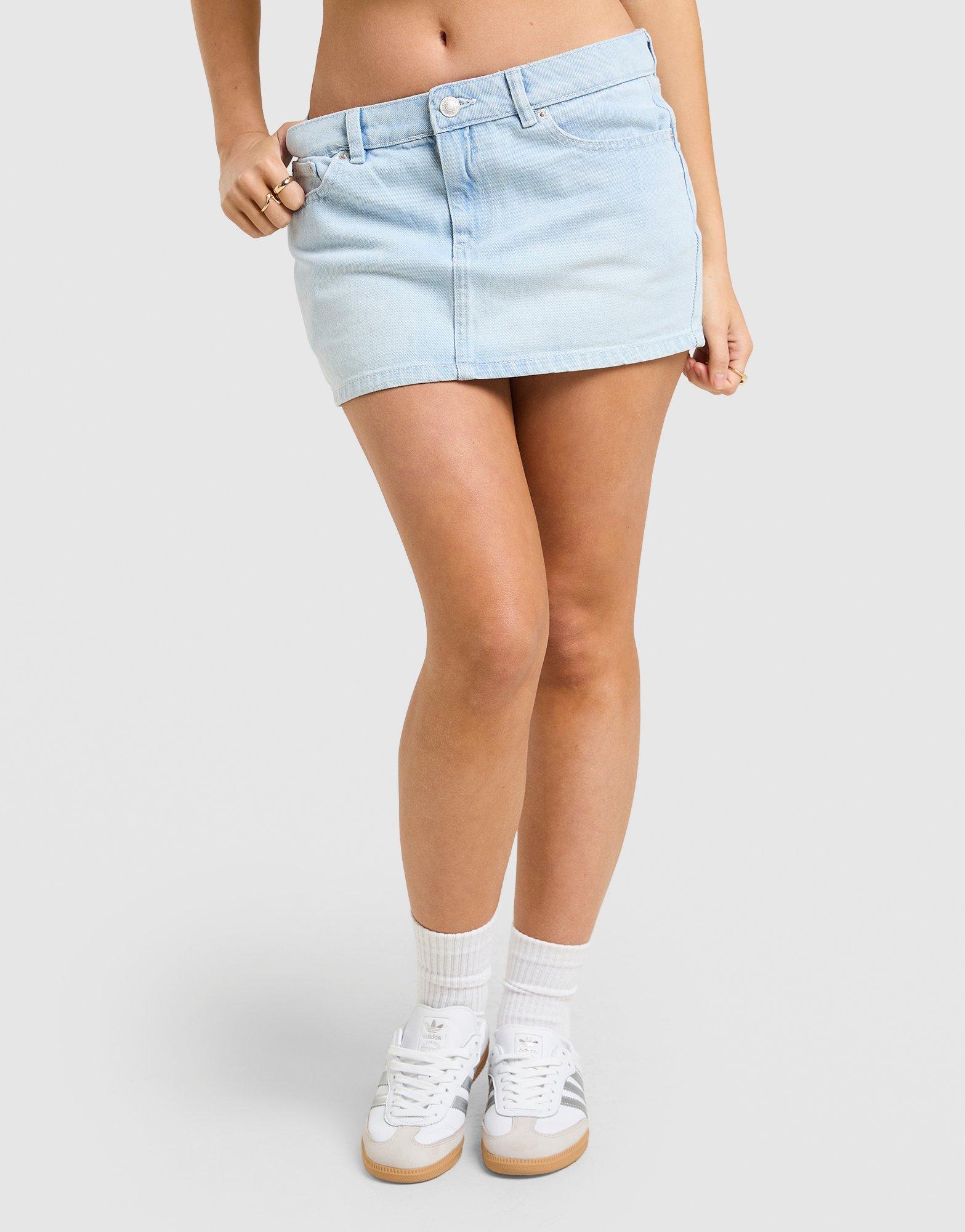 JUICY COUTURE Denim Mini Skirt